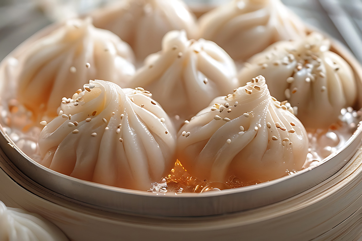 Vegan Xiao Long Bao (Soup Dumplings)