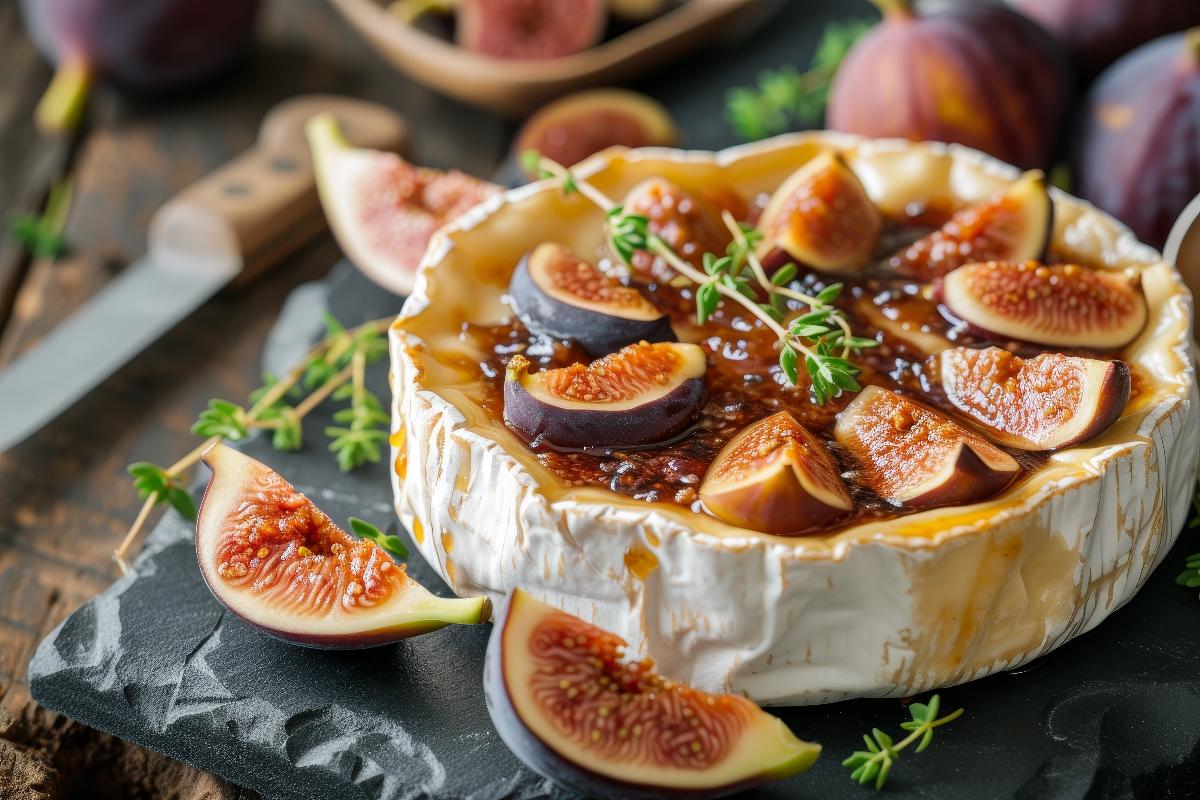 Baked Brie with Fig Jam