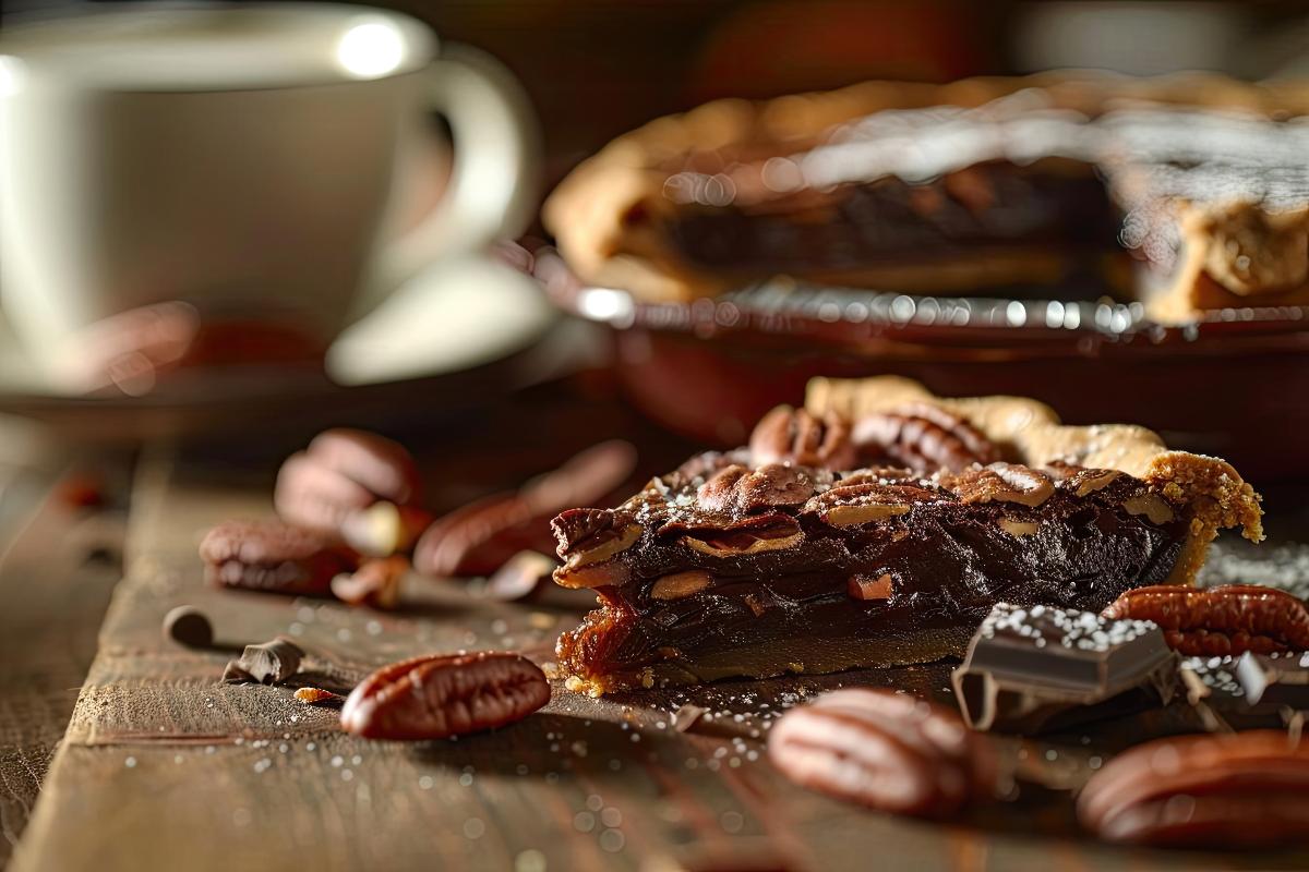 Vegan Chocolate Pecan Pie