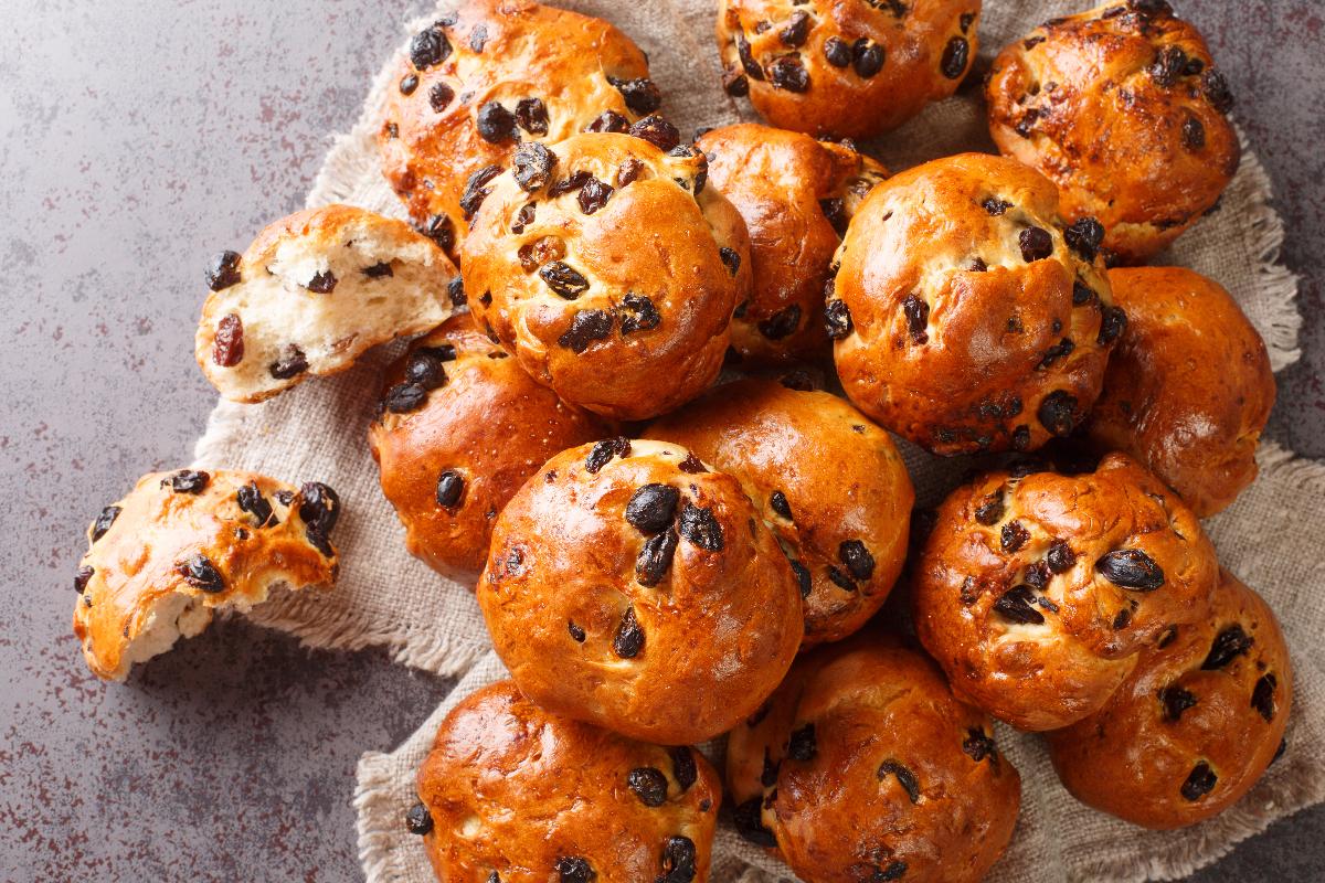 Vegan Krentenbollen