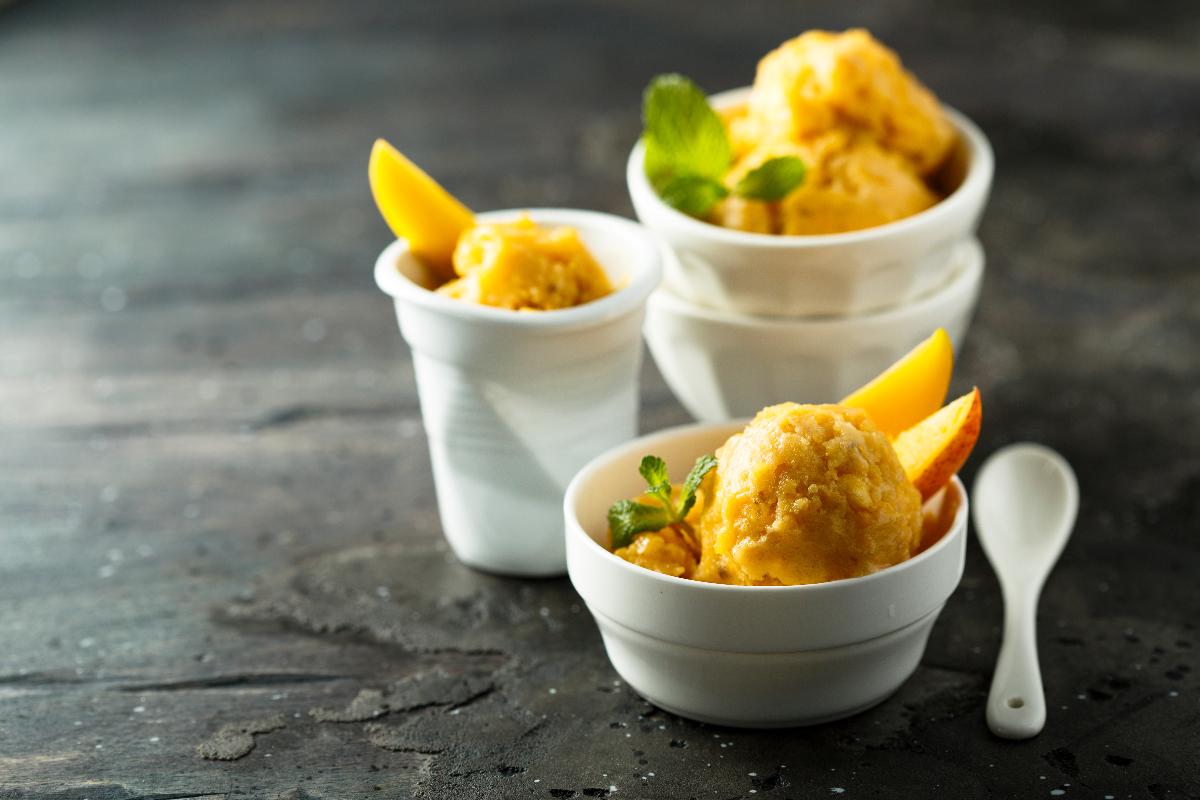 Vegan Lilikoi (Passionfruit) Sorbet