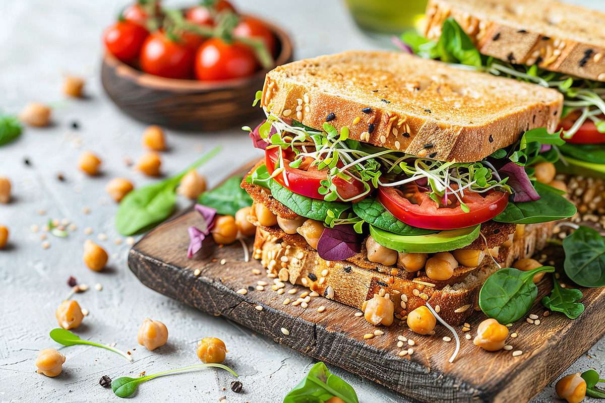 Chickpea Salad Sandwich