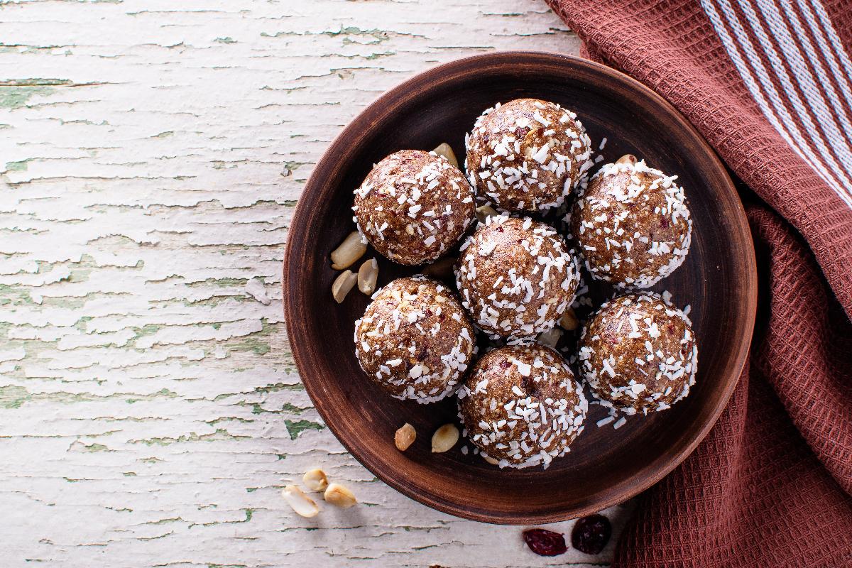 Almond Date Energy Balls