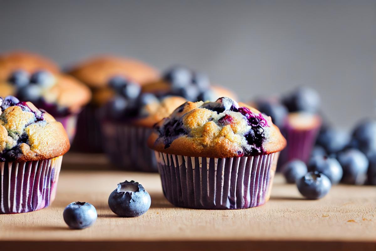 Blueberry Vegan Muffins