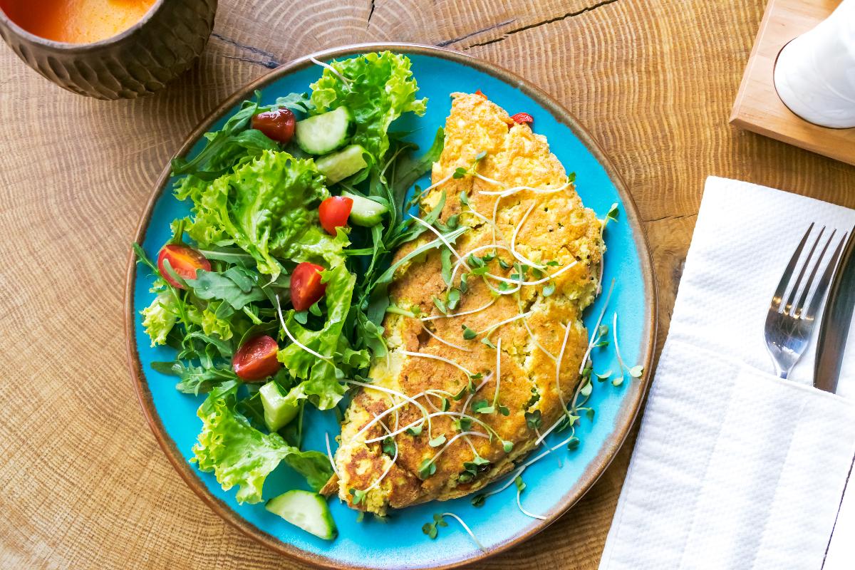 Vegan Chickpea Omelette