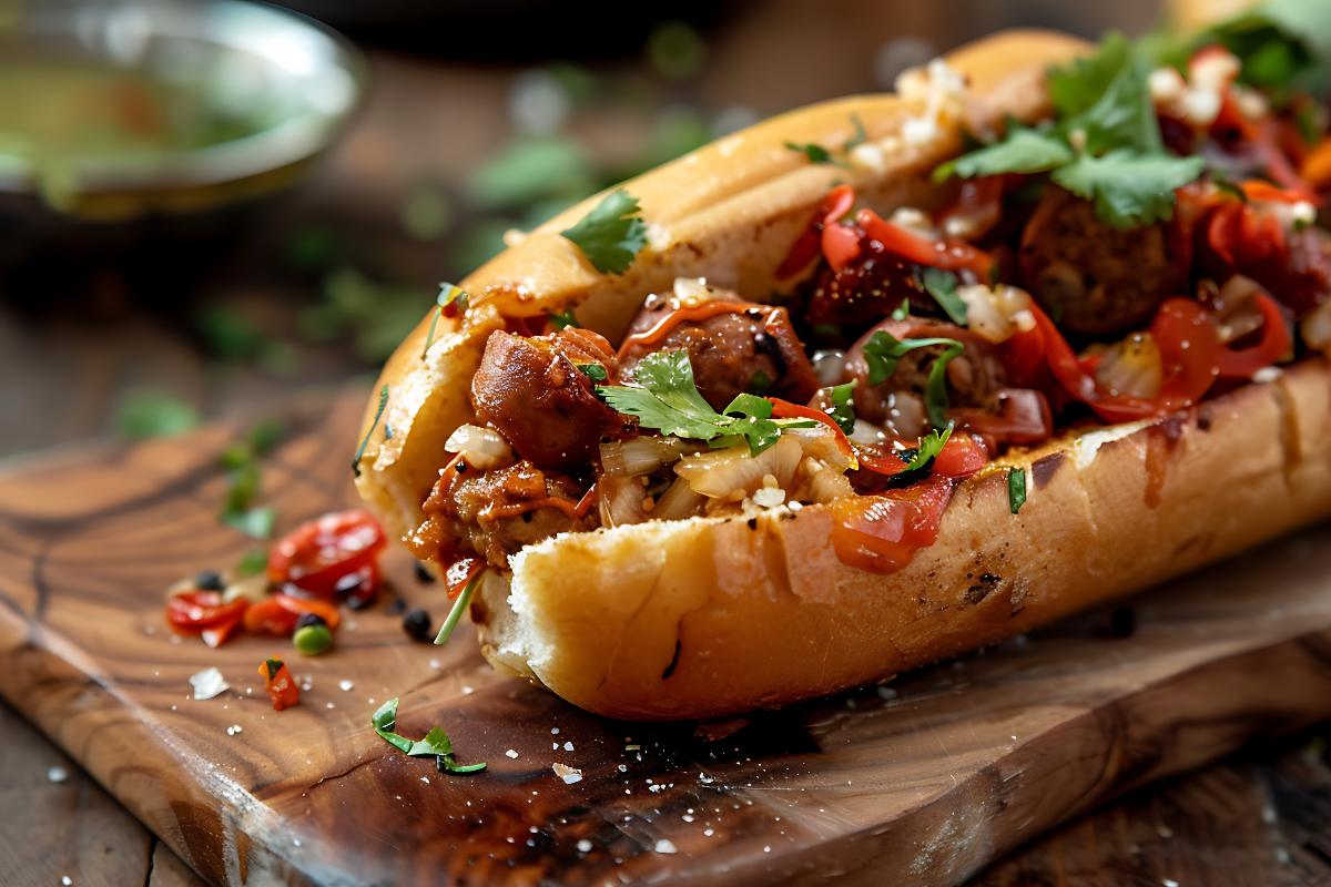 Vegan Choripán
