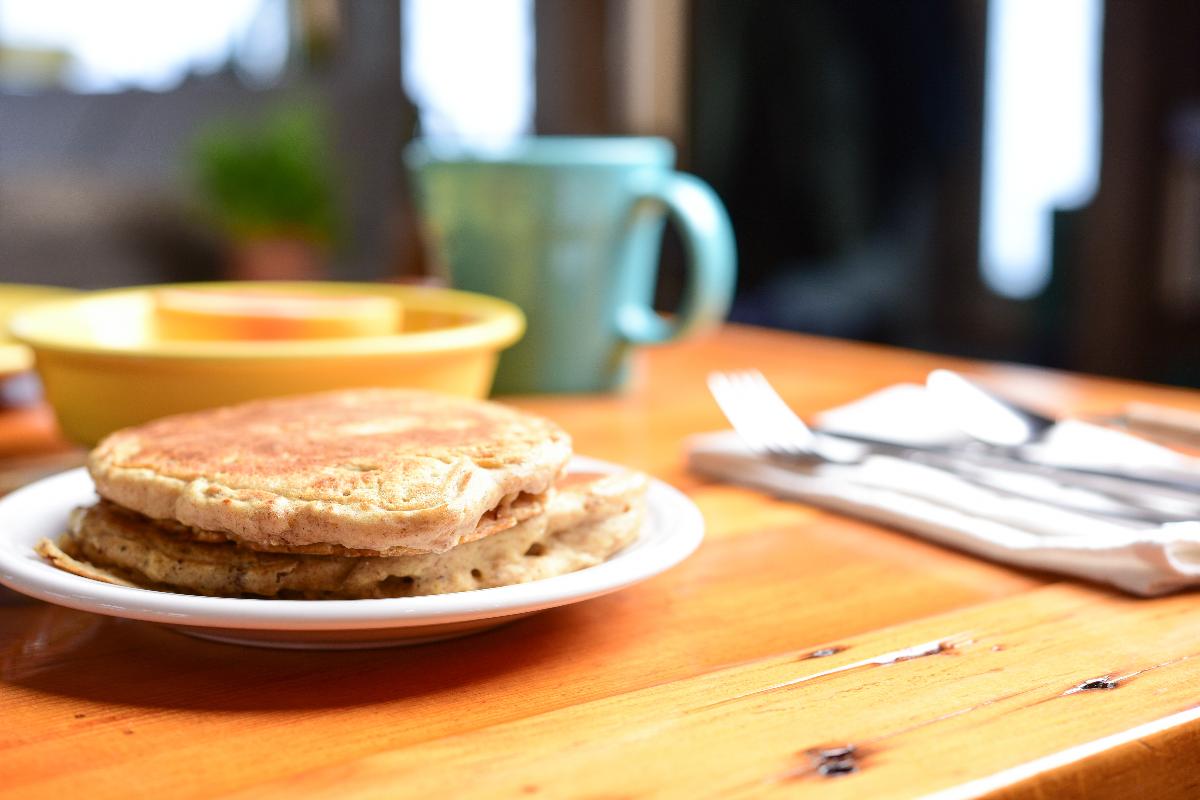 Vegan Sourdough Pancakes