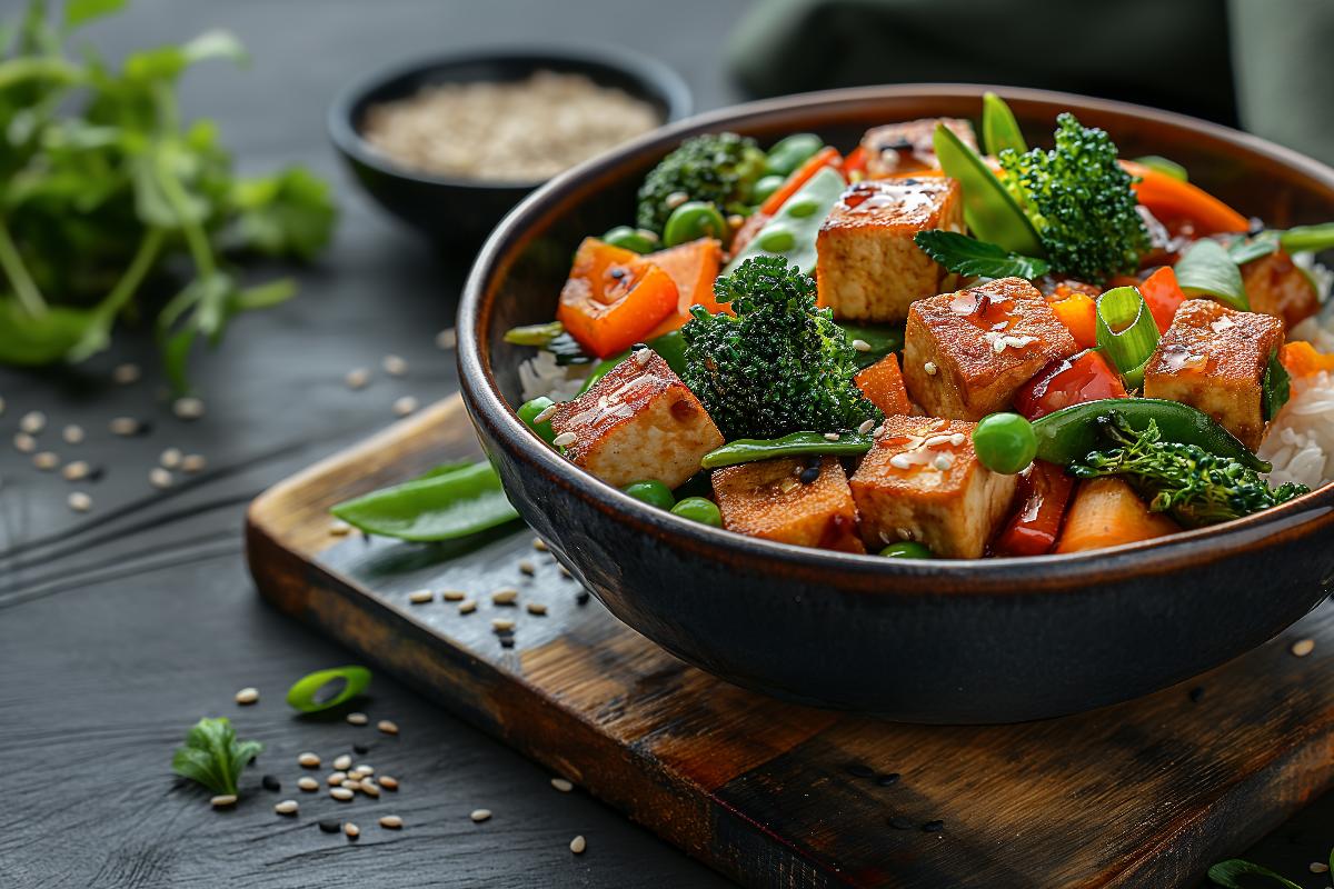 Vegan Stir-Fried Tofu
