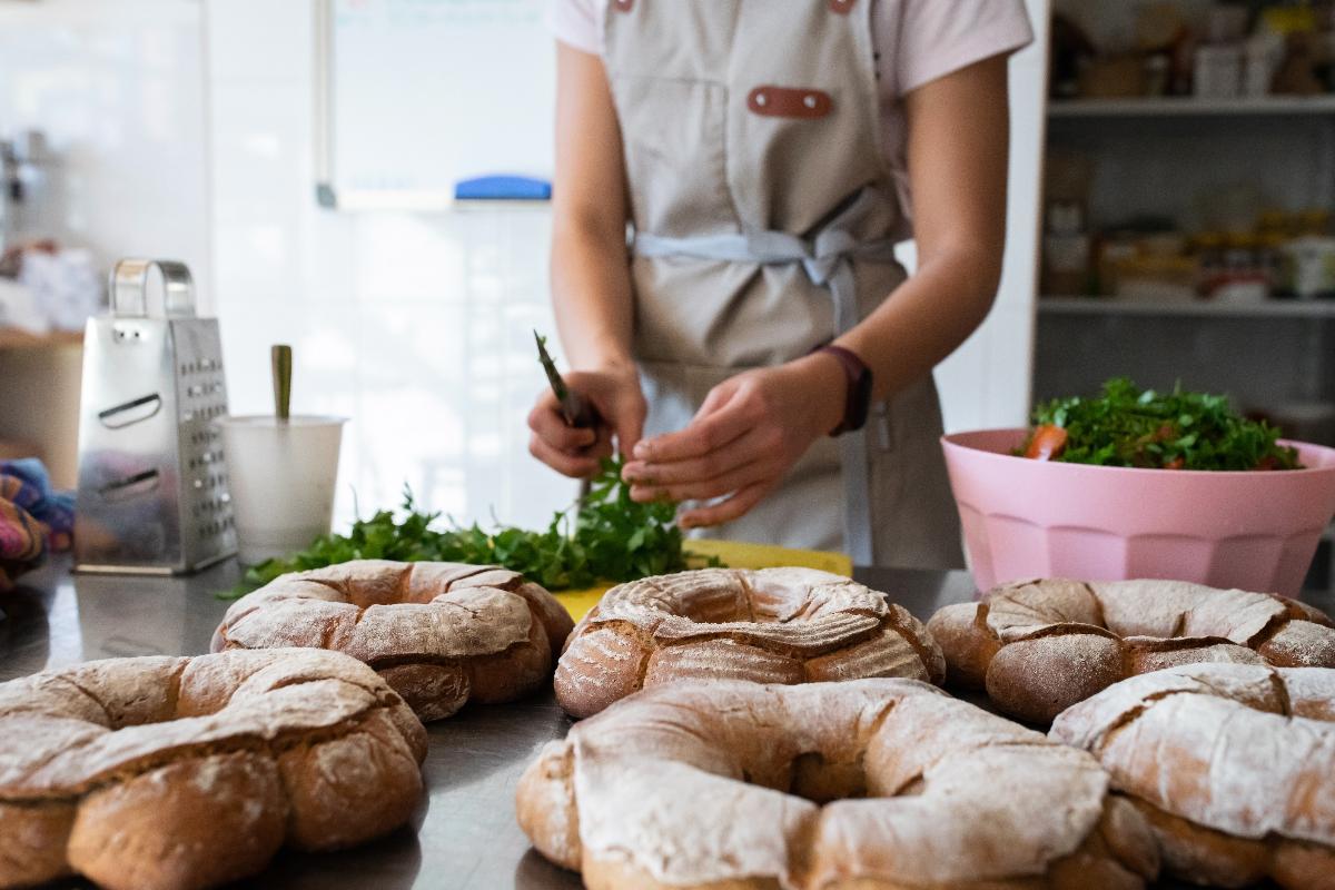 Vegan Couronne Bread