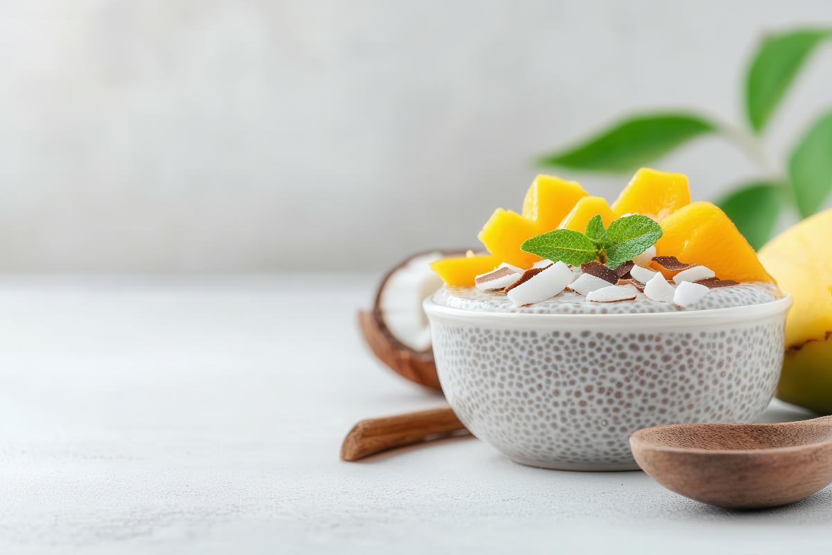 Creamy Vegan Coconut Chia Pudding