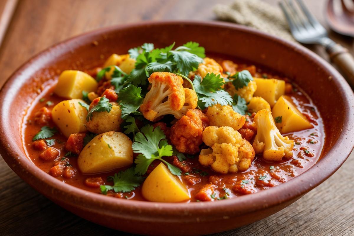 Vegan Moroccan Vegetable Tagine