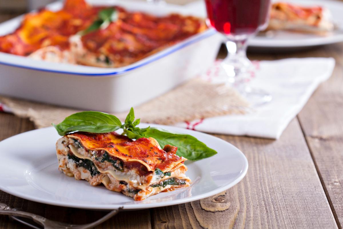 Vegan Spinach and Tofu Lasagna