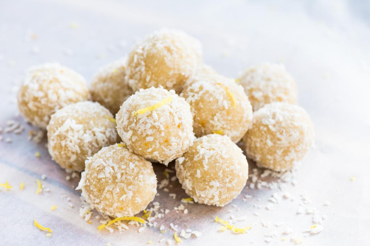 Lemon Coconut Bliss Balls
