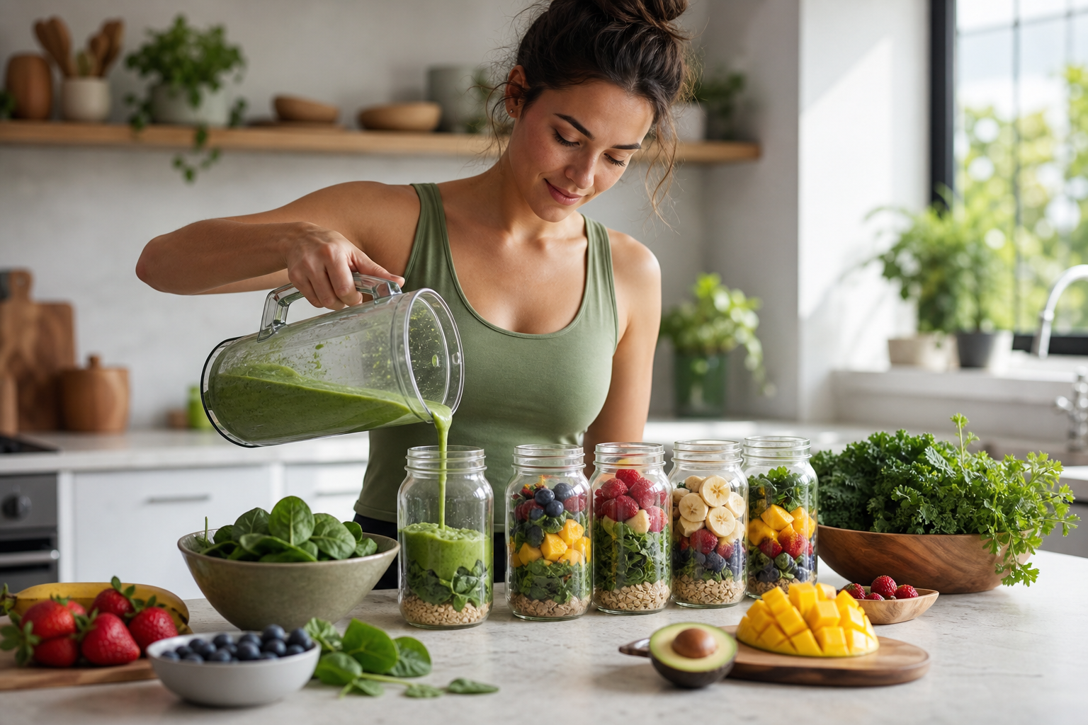 Can I meal prep vegan smoothies for the week in 2026?