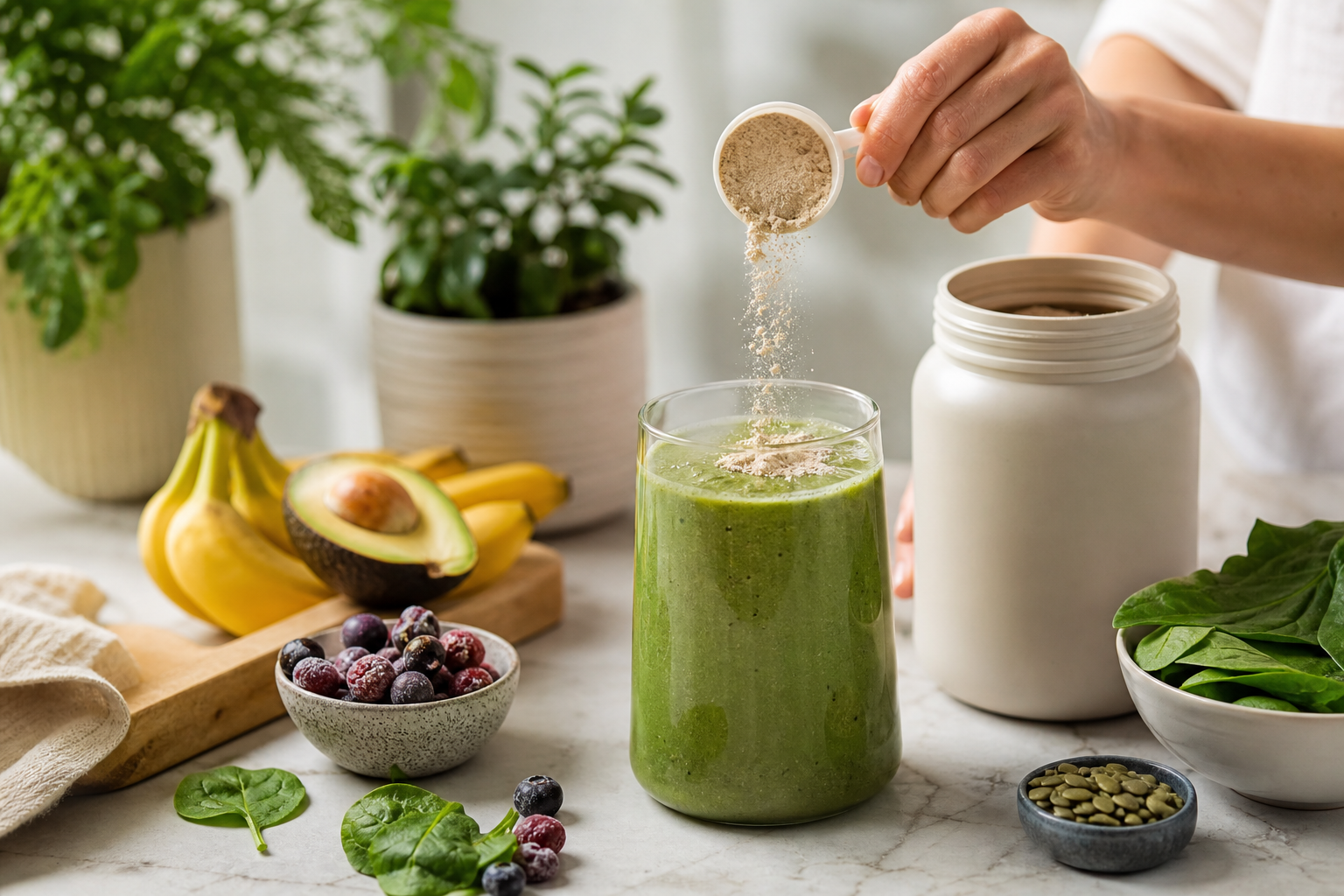 Can I use vegan protein powder in my smoothie recipes in 2026?