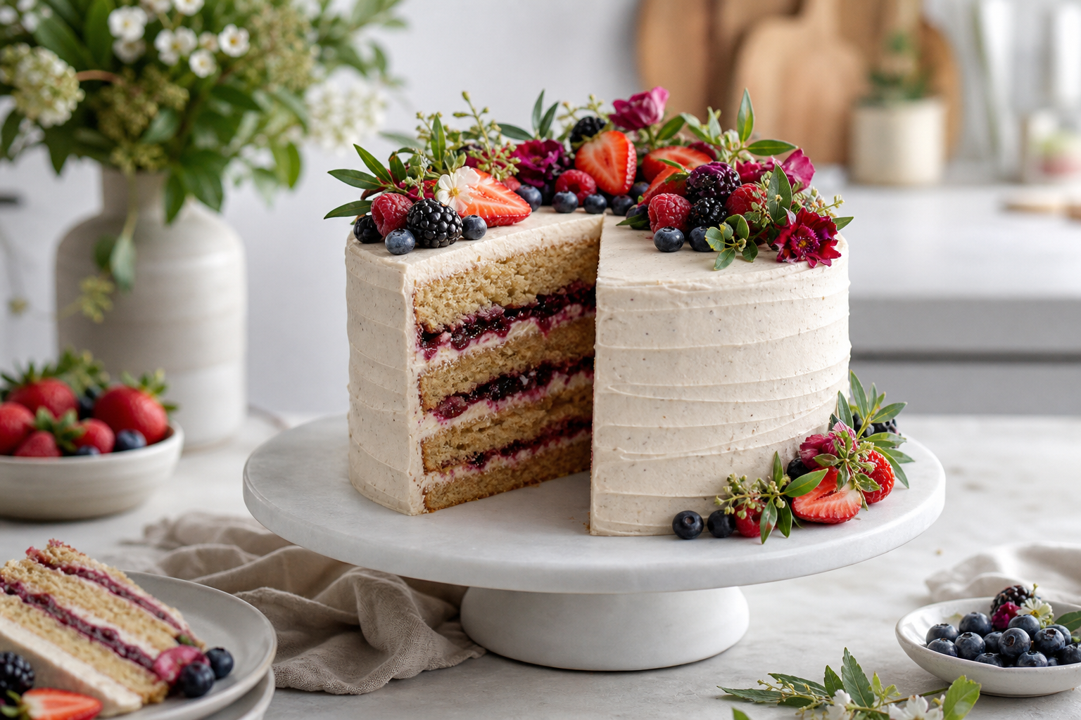 Creating Show-Stopping Vegan Layer Cakes for Birthdays
