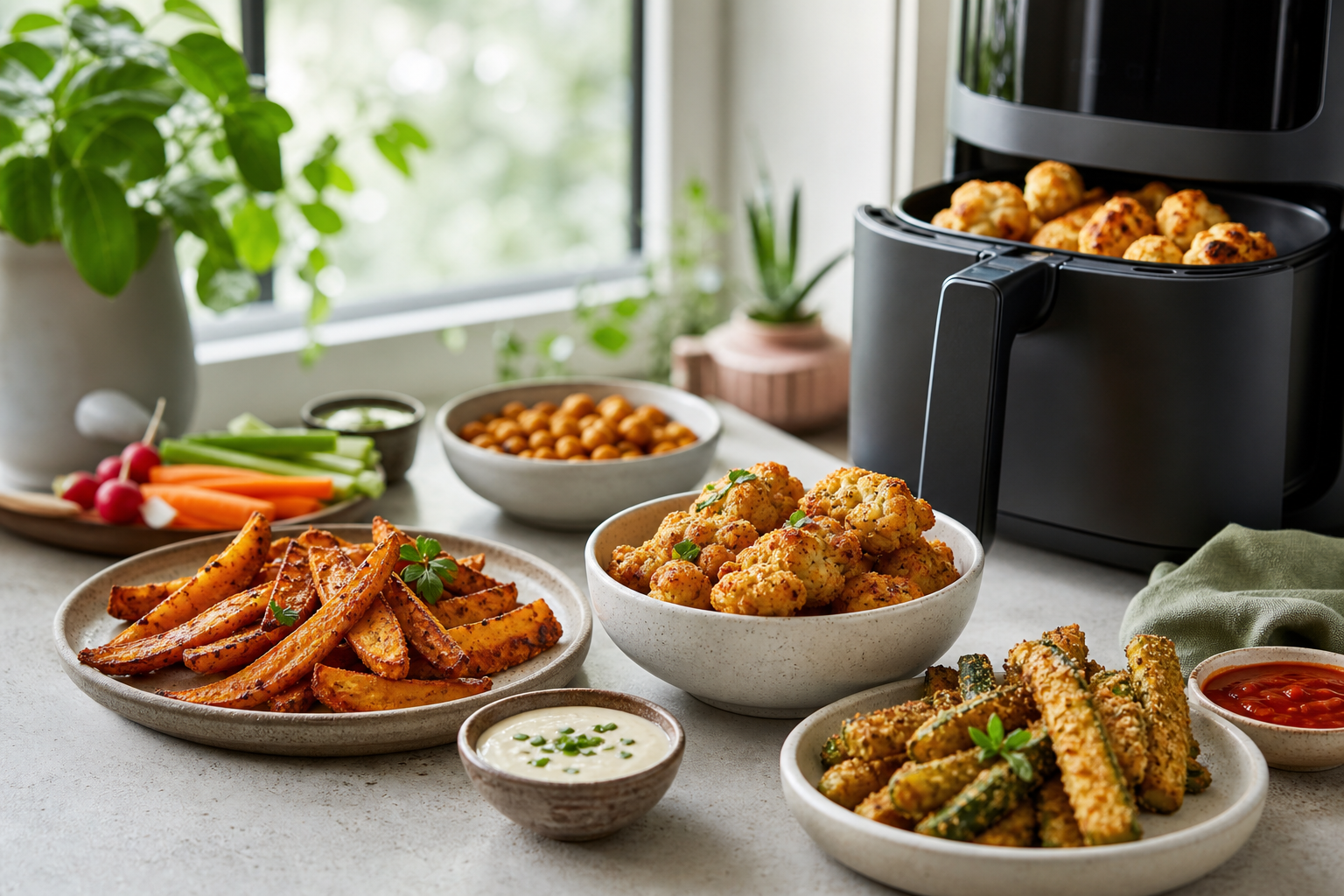 Crispy Vegan Air Fryer Snacks You Need to Try This Weekend
