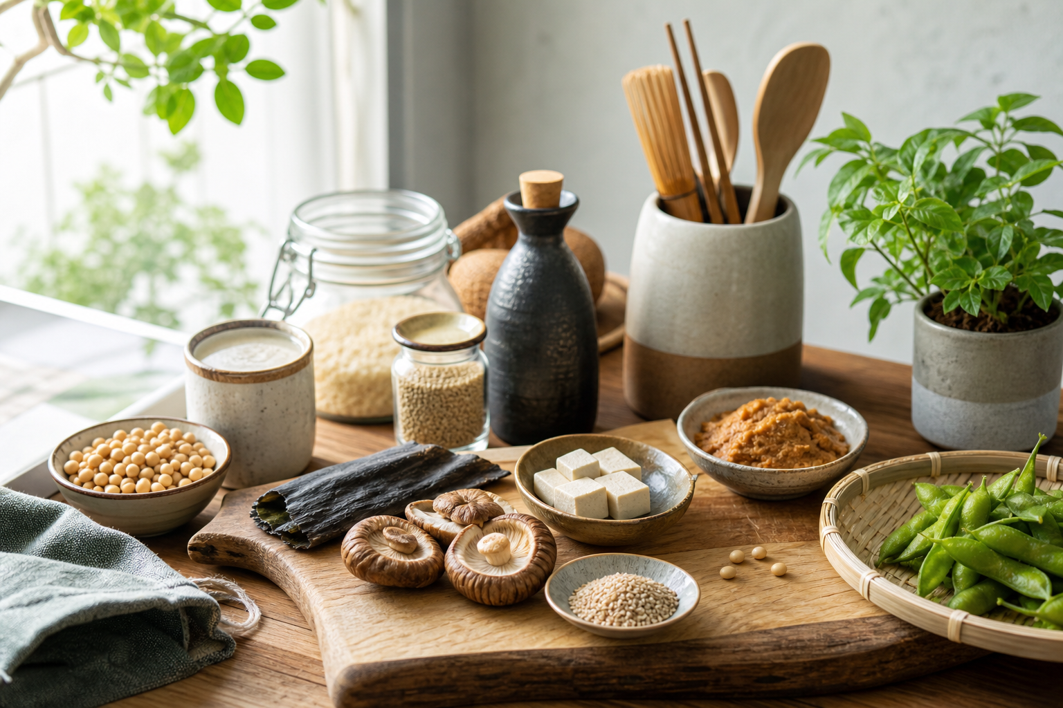 Essential Japanese Pantry Staples for the Vegan Cook