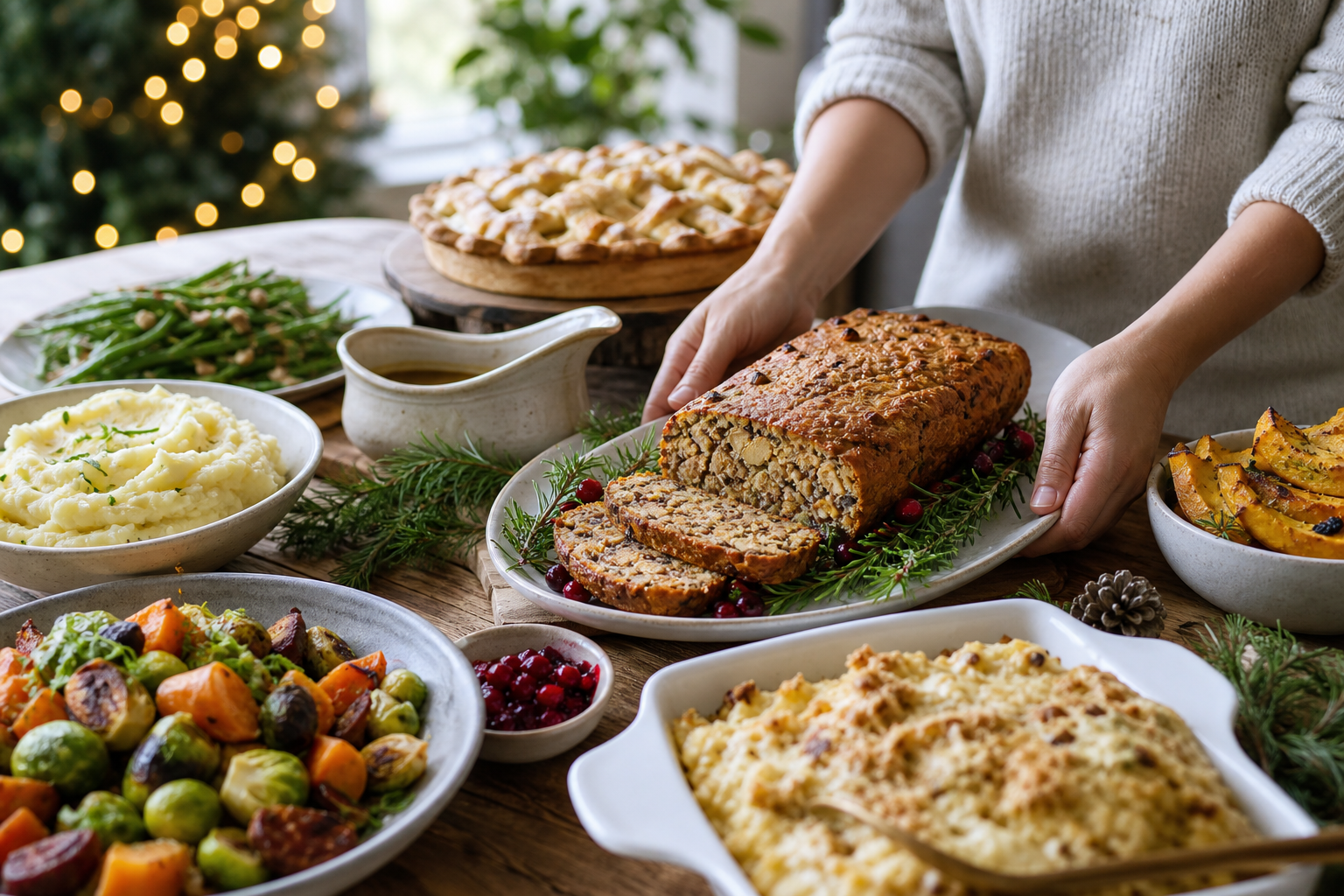 How can I adapt traditional holiday recipes to be vegan in 2026?