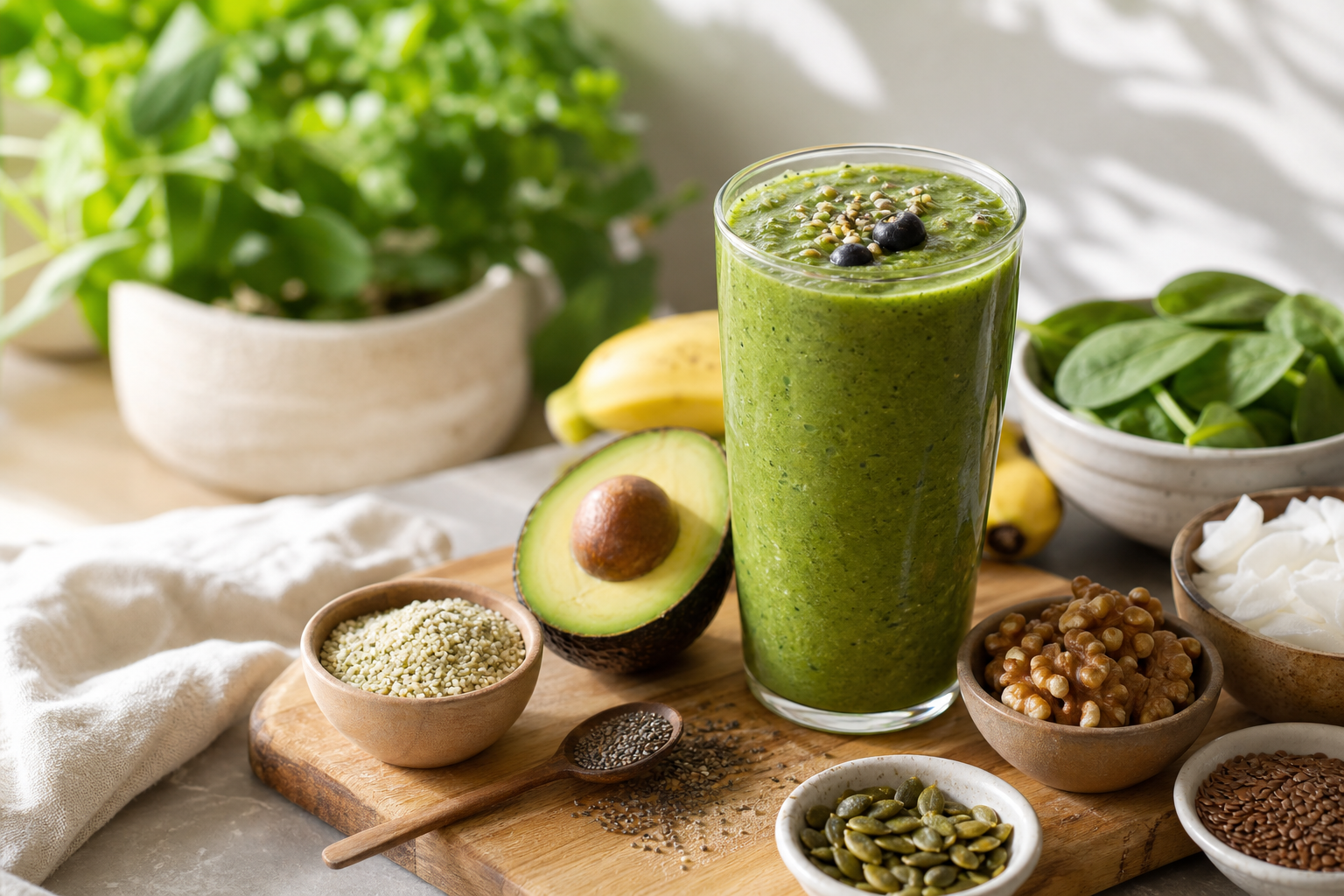 How can I add healthy fats to my vegan smoothies in 2026?
