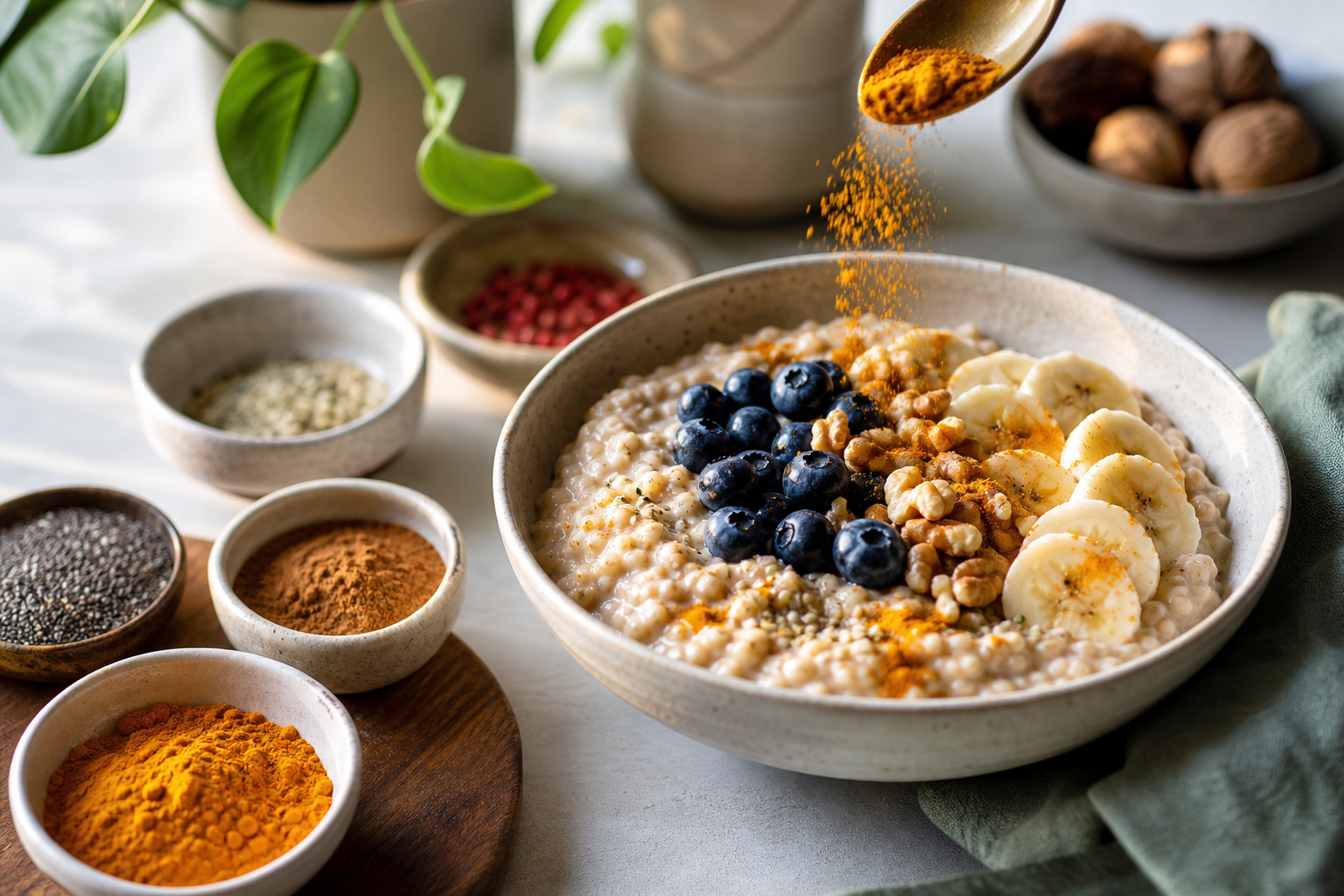How can I add spices to my vegan breakfast for flavor in 2025?