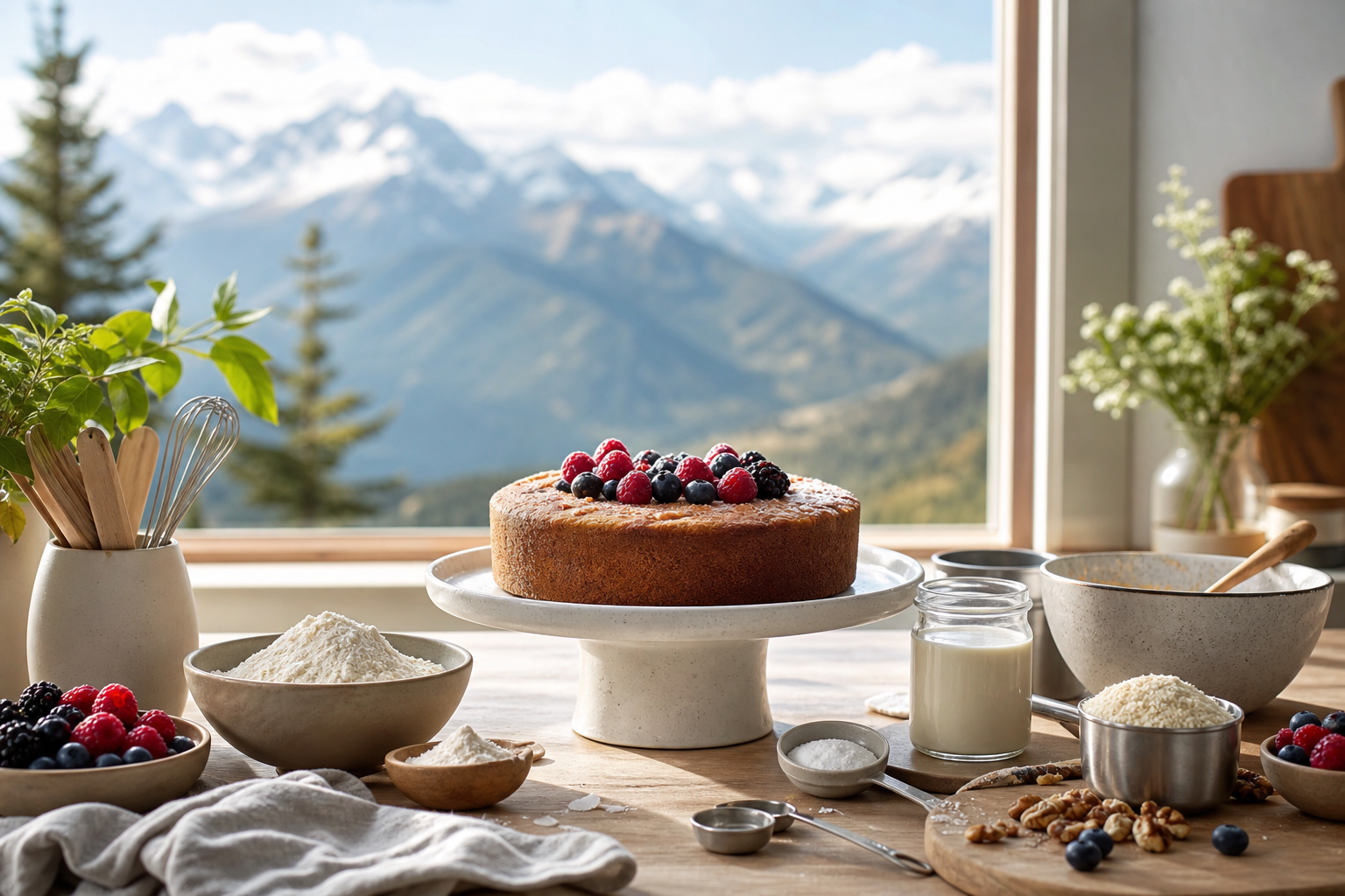 How can I adjust vegan baking recipes for high altitude in 2026?