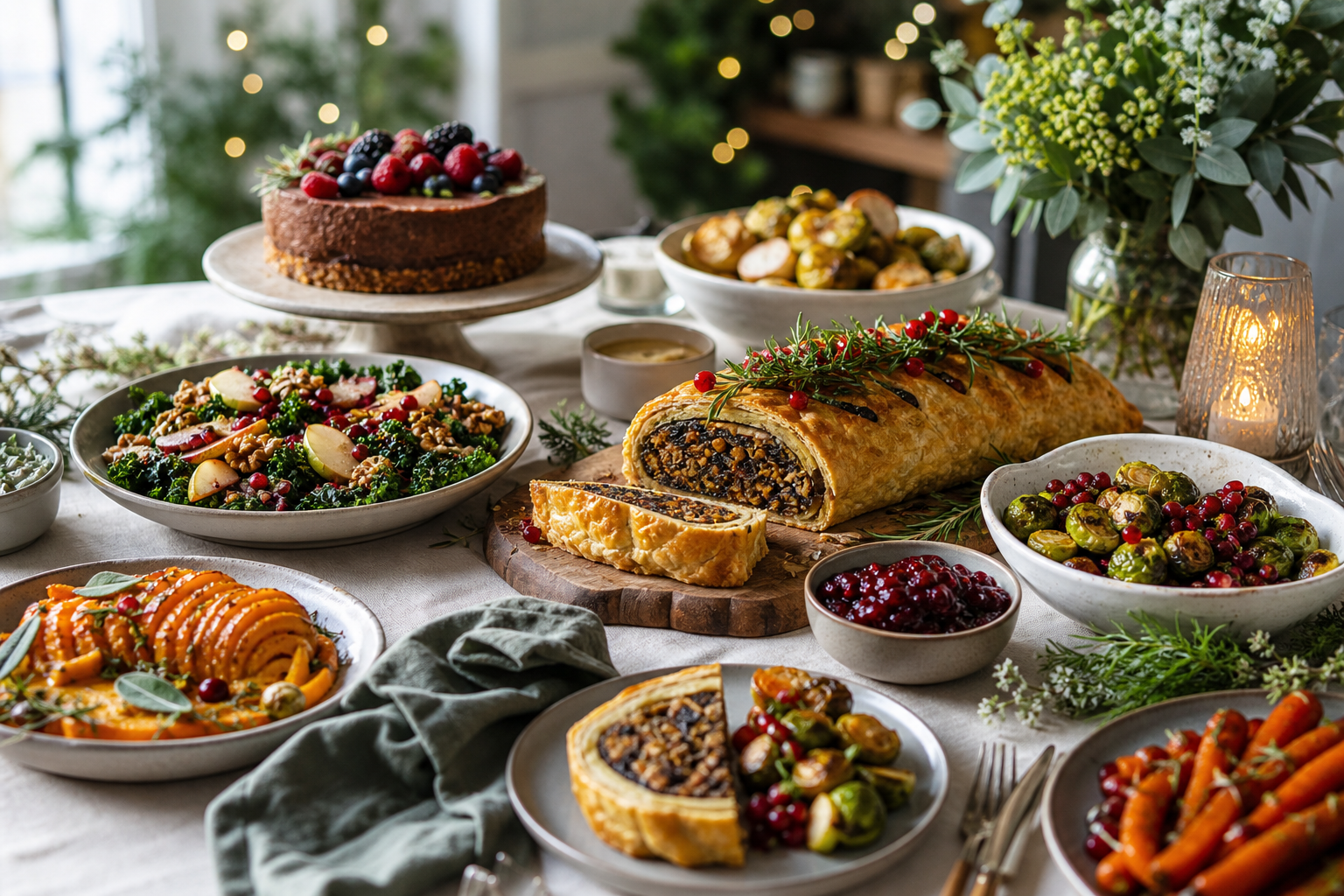 How can I create a festive vegan meal plan for 2026?