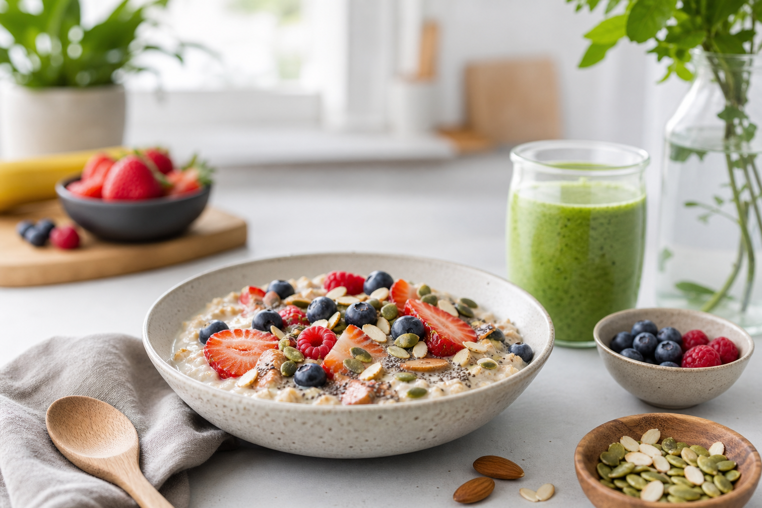 How can I create a quick vegan breakfast in 2025?