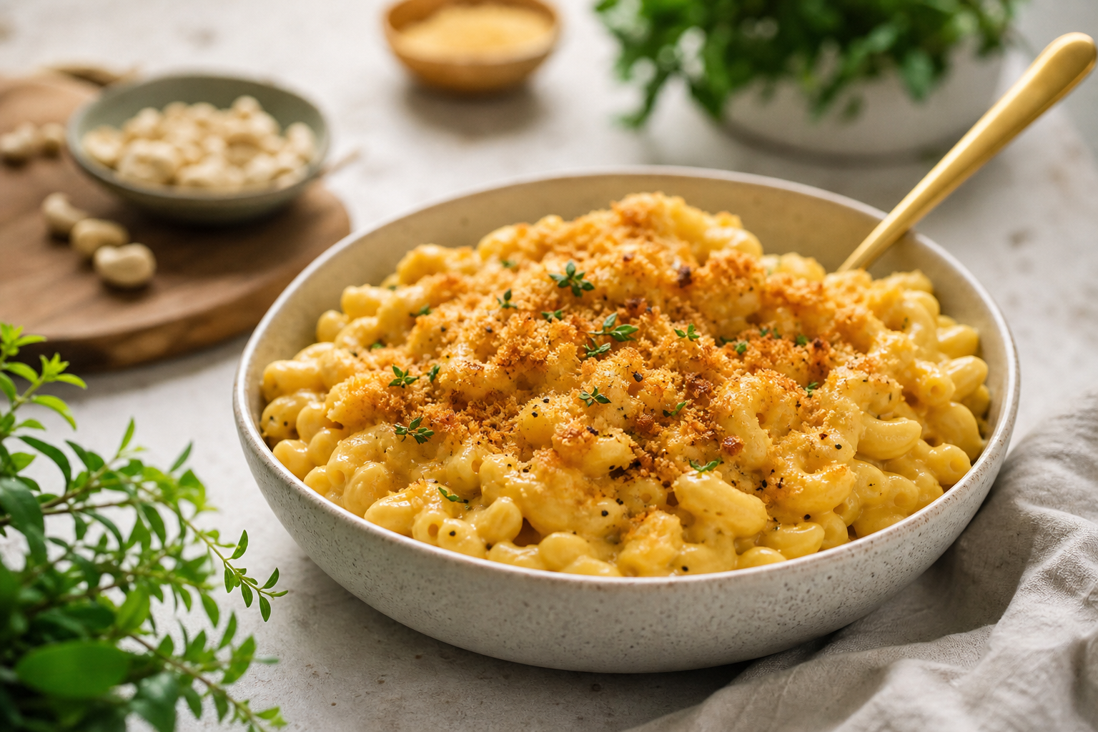 How can I create a vegan mac and cheese that stands out in 2026?