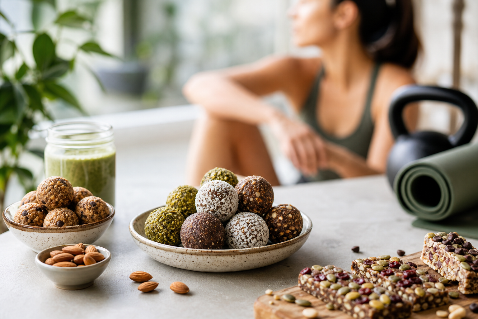 How can I create energy-boosting vegan snacks for workouts in 2025?