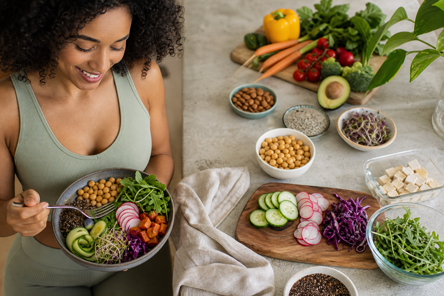How can I create gluten-free vegan meal plans for weight loss in 2025?