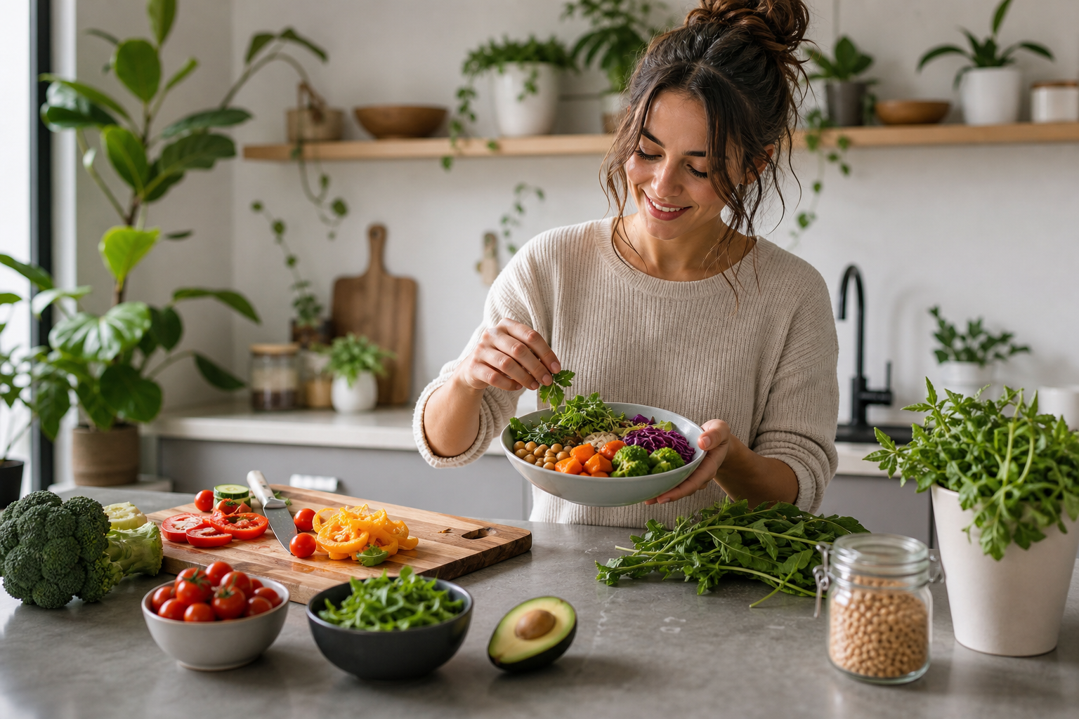 How can I create quick and easy healthy vegan meals in 2025?