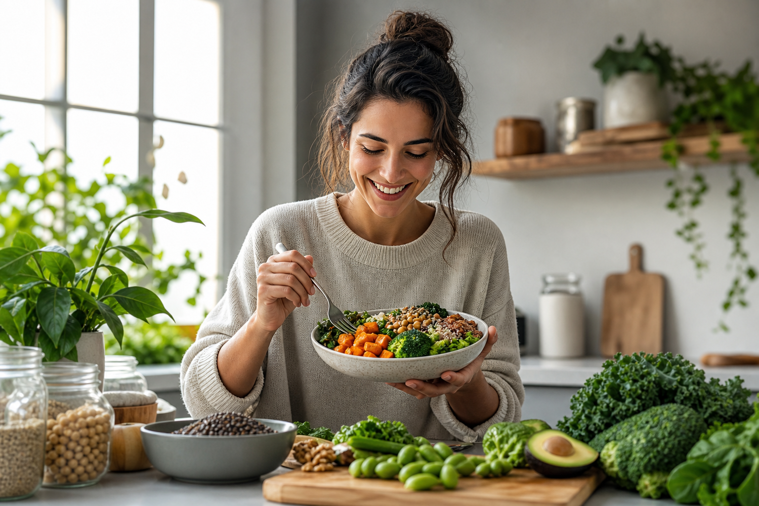 How can I easily transition to high protein vegan meals in 2025?