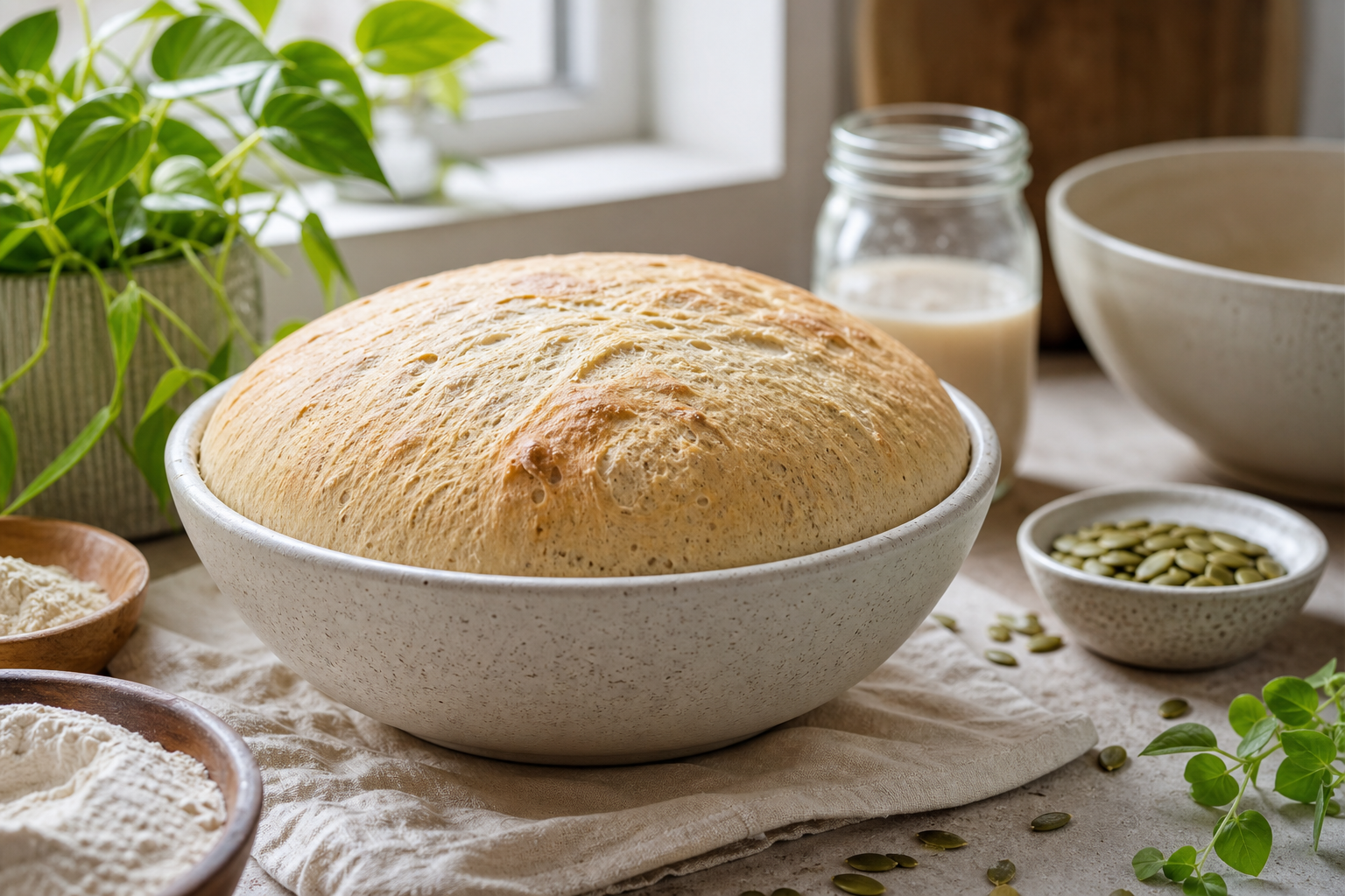 How can I ensure my vegan bread rises well in 2026?