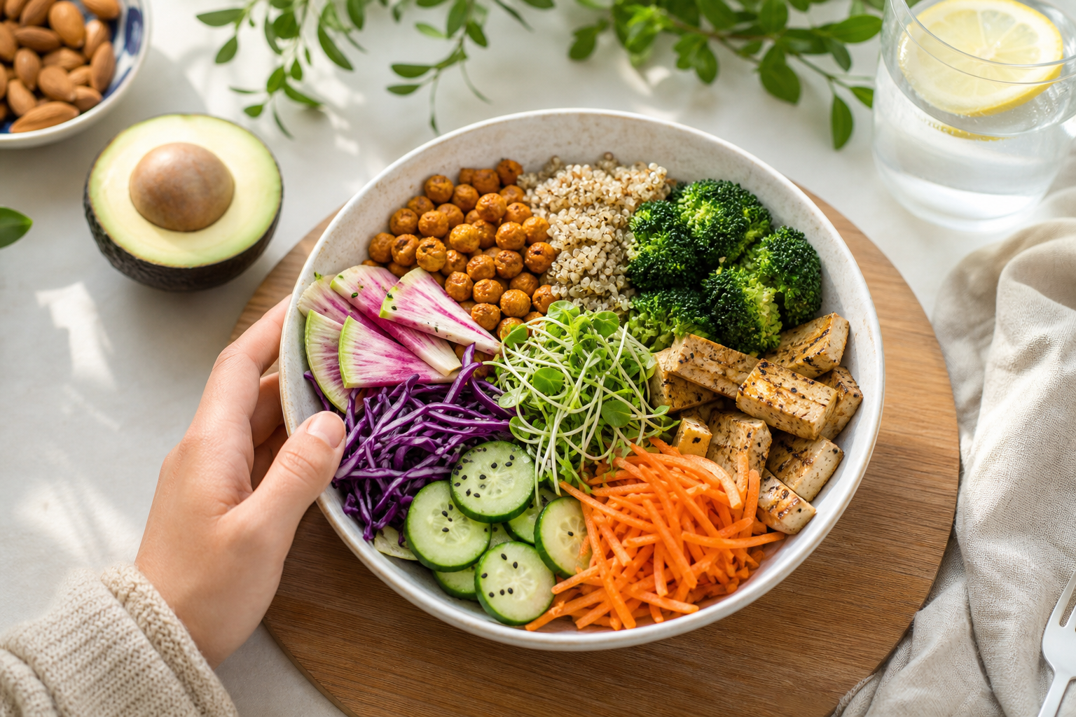 How can I ensure my vegan meals are well-rounded in 2025?