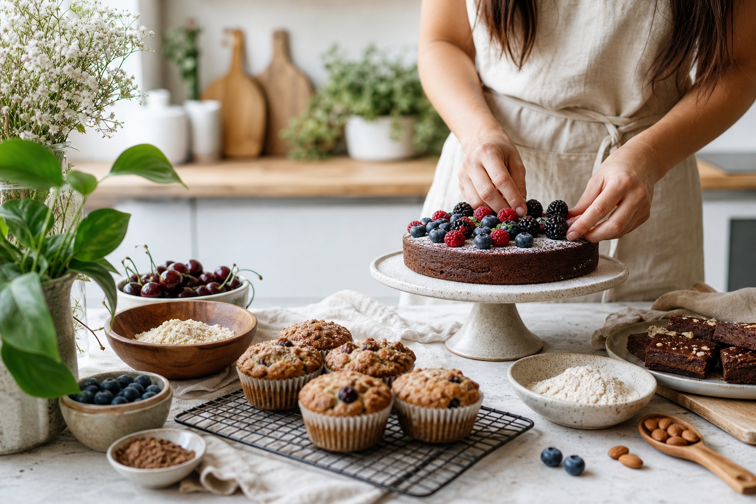 How can I explore gluten-free vegan baking this year in 2025?