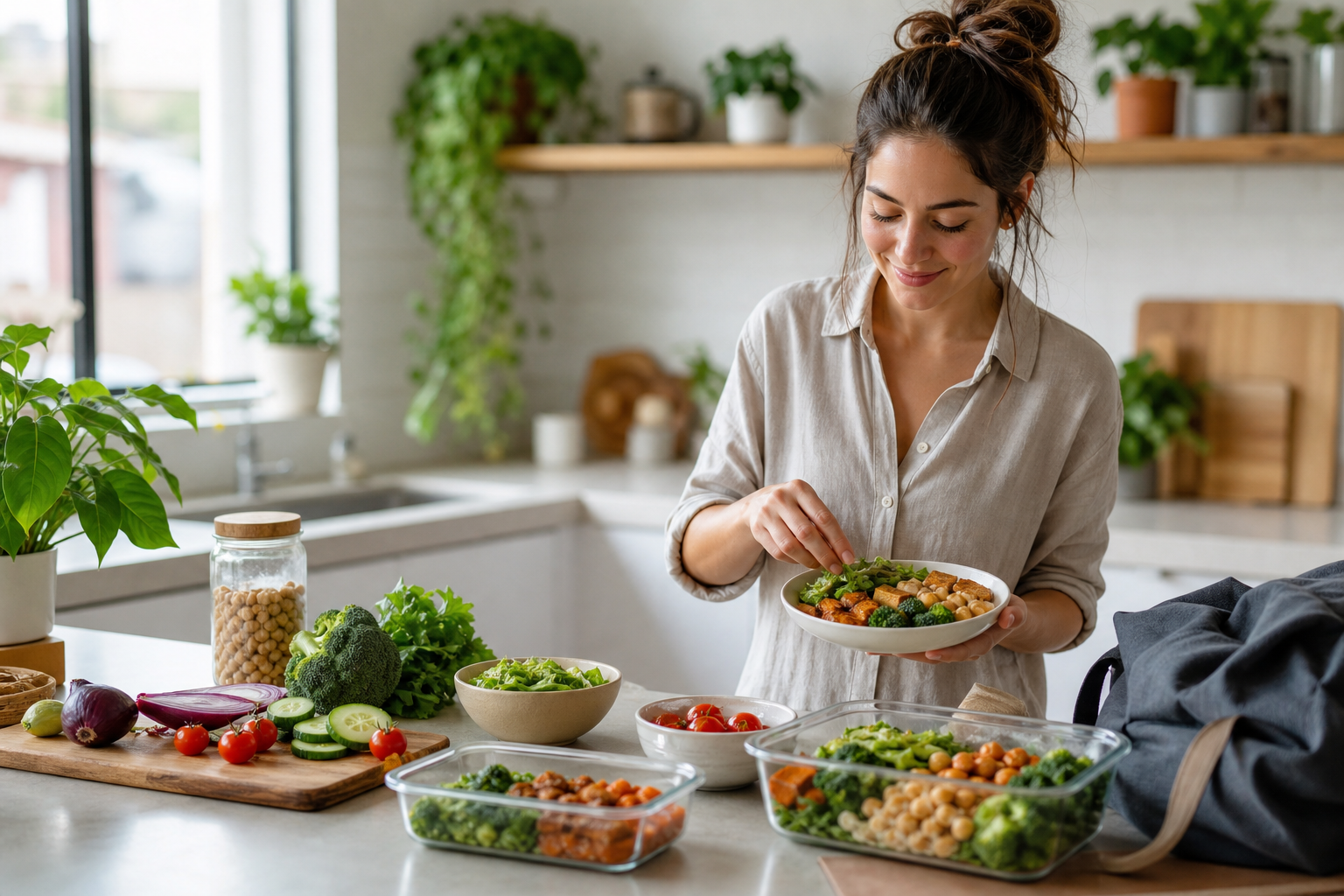 How can I incorporate easy vegan recipes into a busy lifestyle in 2025?