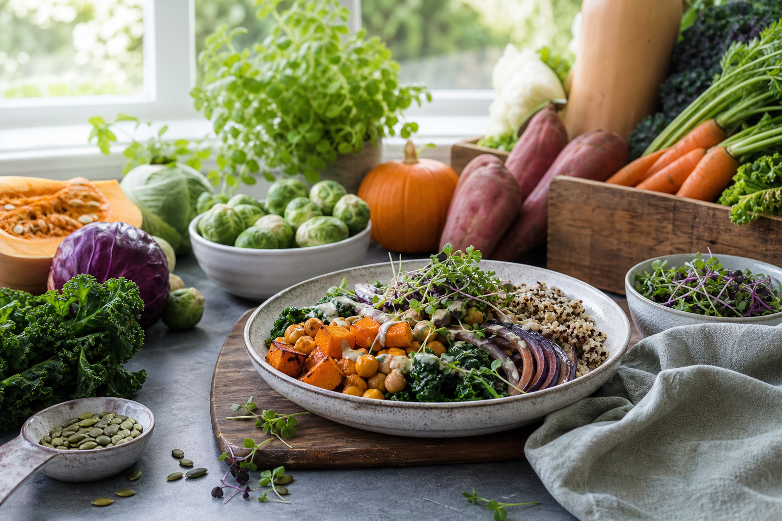 How can I incorporate seasonal ingredients into gluten-free vegan recipes in 2025?