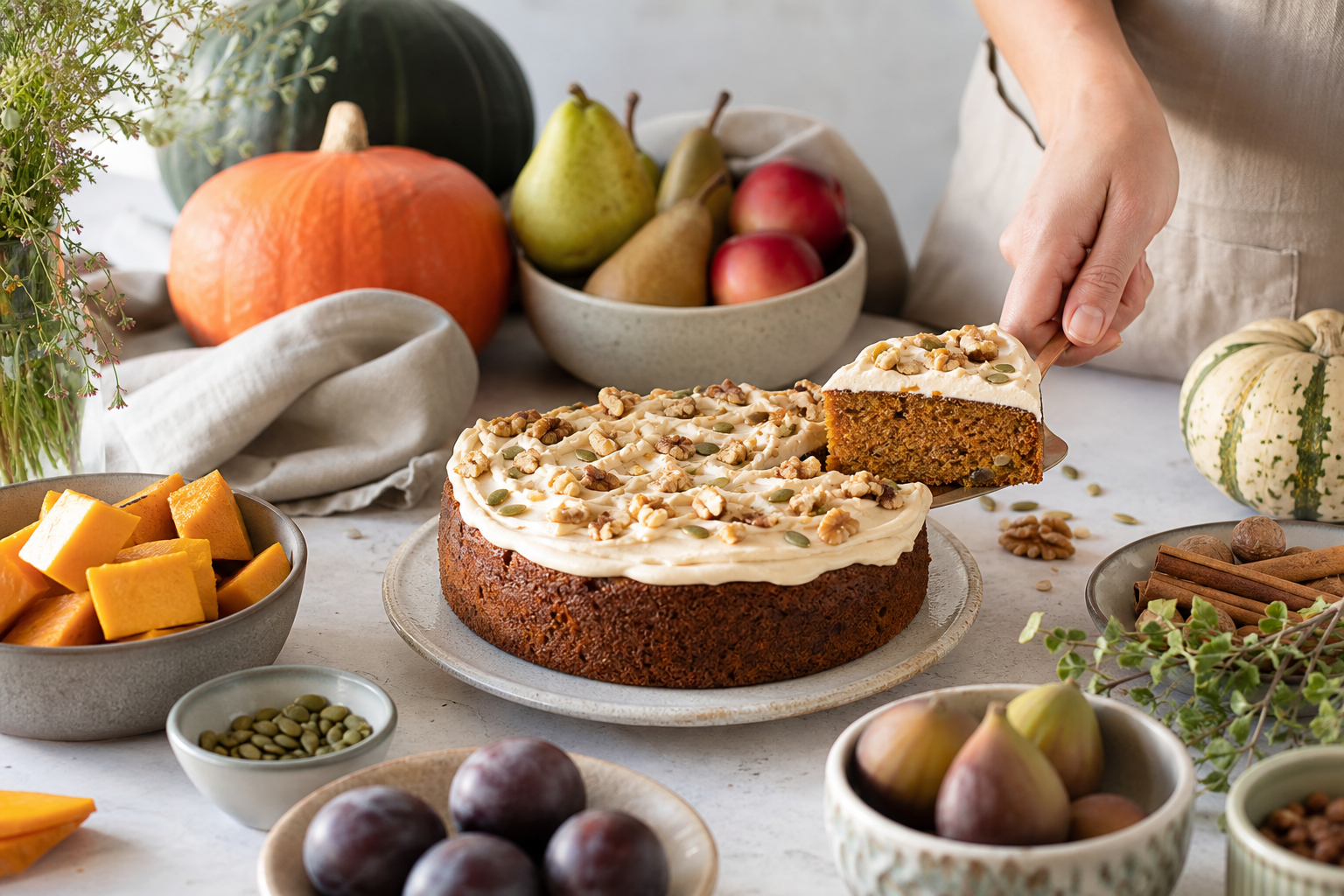 How can I incorporate seasonal ingredients into vegan baking in 2026?