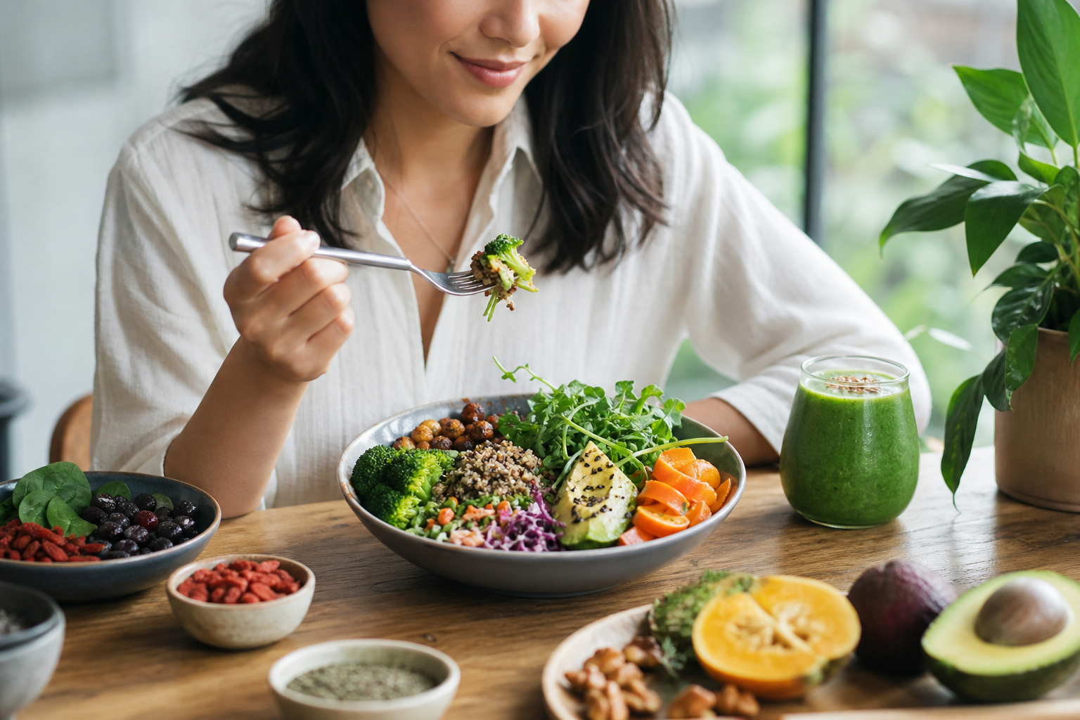 How can I incorporate superfoods into my vegan diet in 2025?