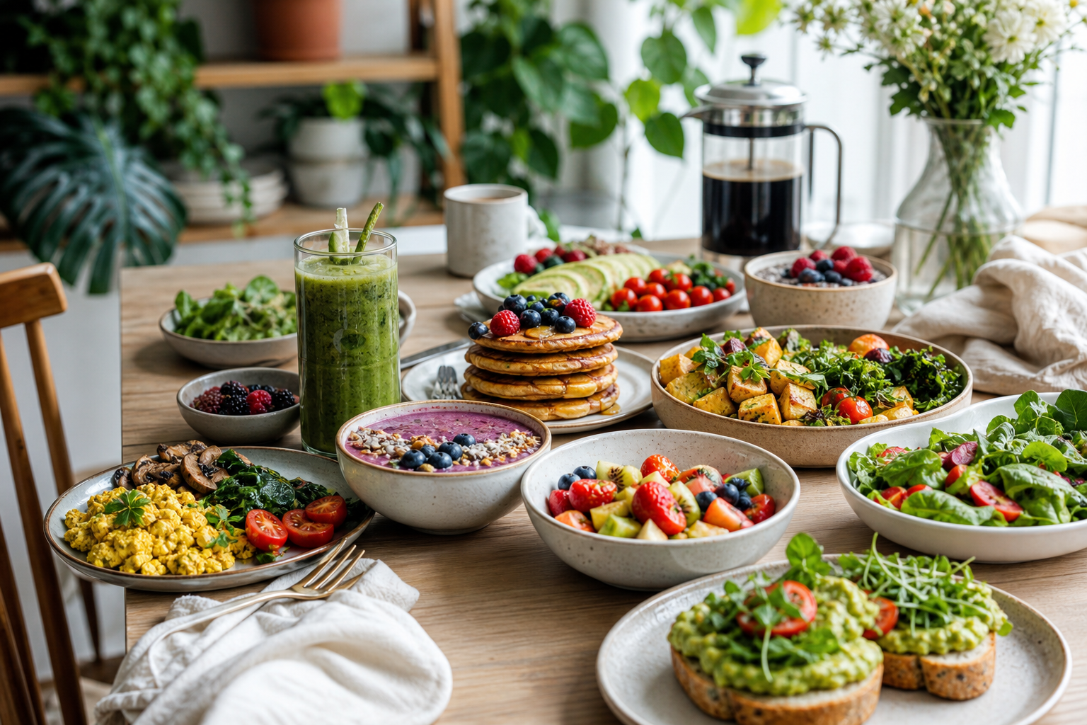 How can I make a vegan brunch spread in 2025?