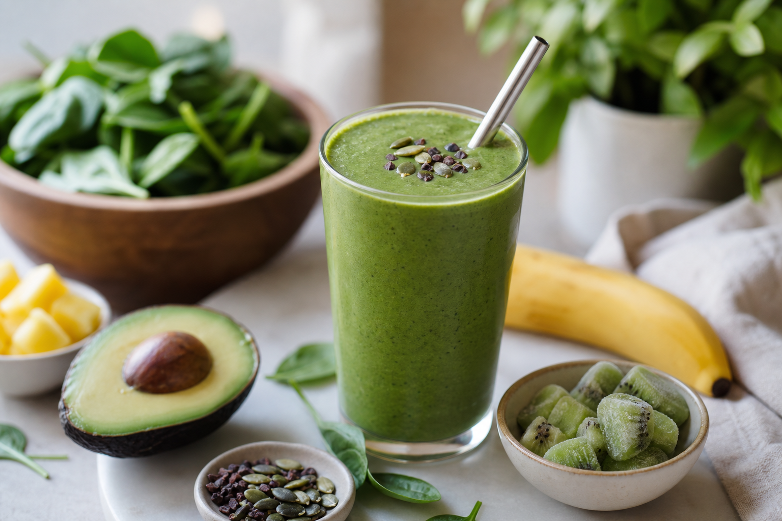 How can I make a vegan smoothie that curbs cravings in 2026?