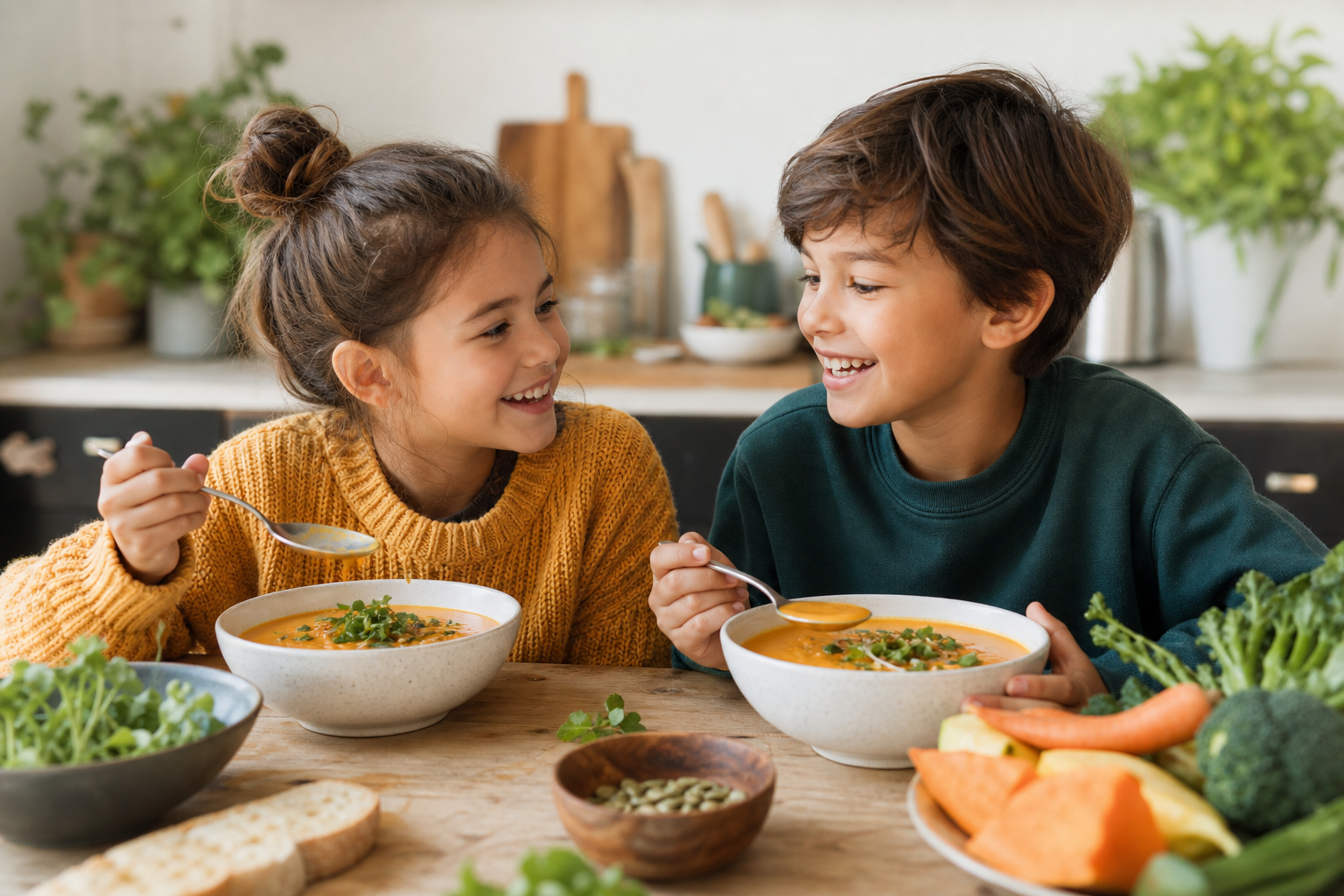 How can I make a vegan soup that kids will love in 2026?