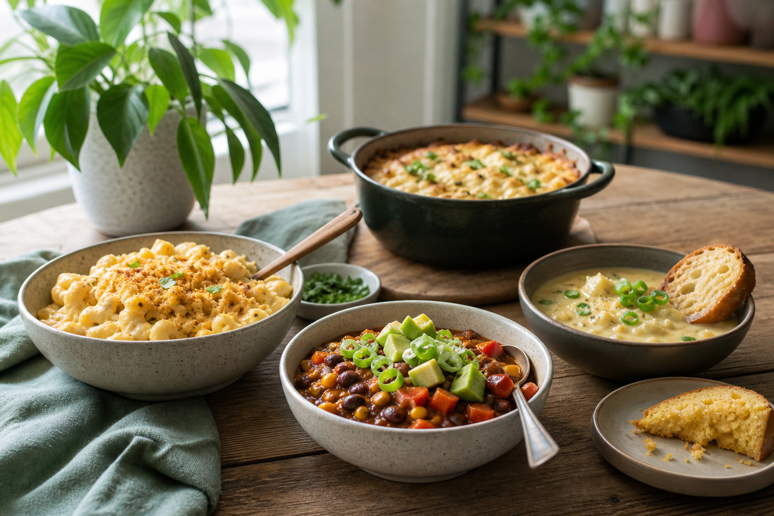 How can I make affordable vegan comfort food for 2025?