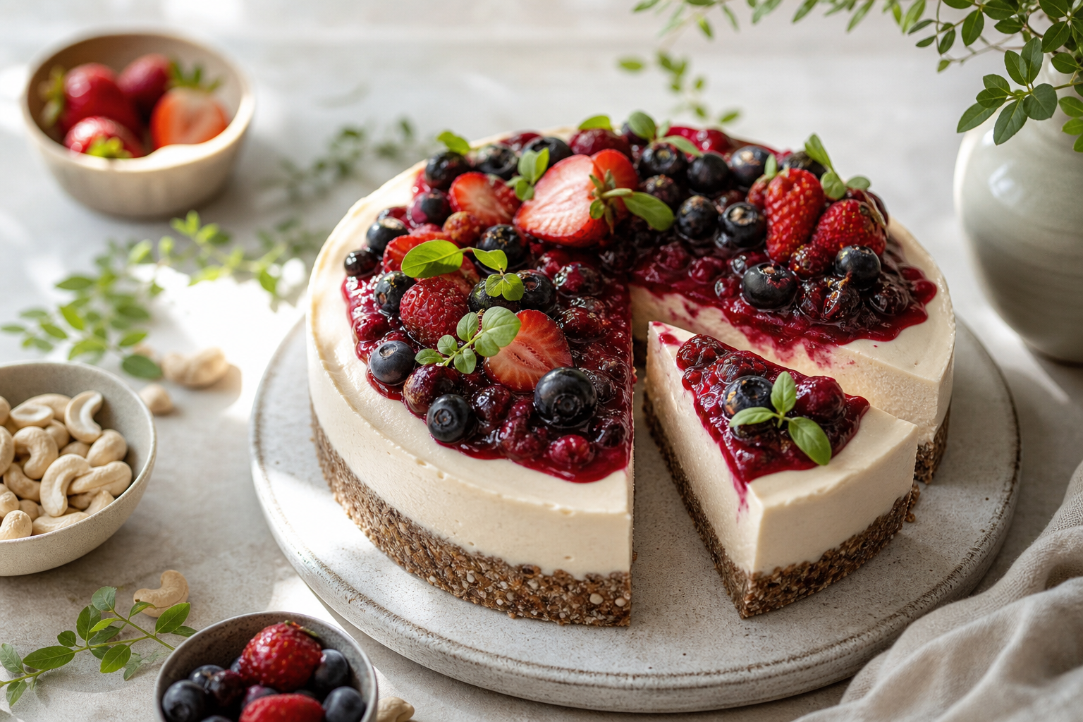 How can I make decadent vegan cheesecake in 2026?