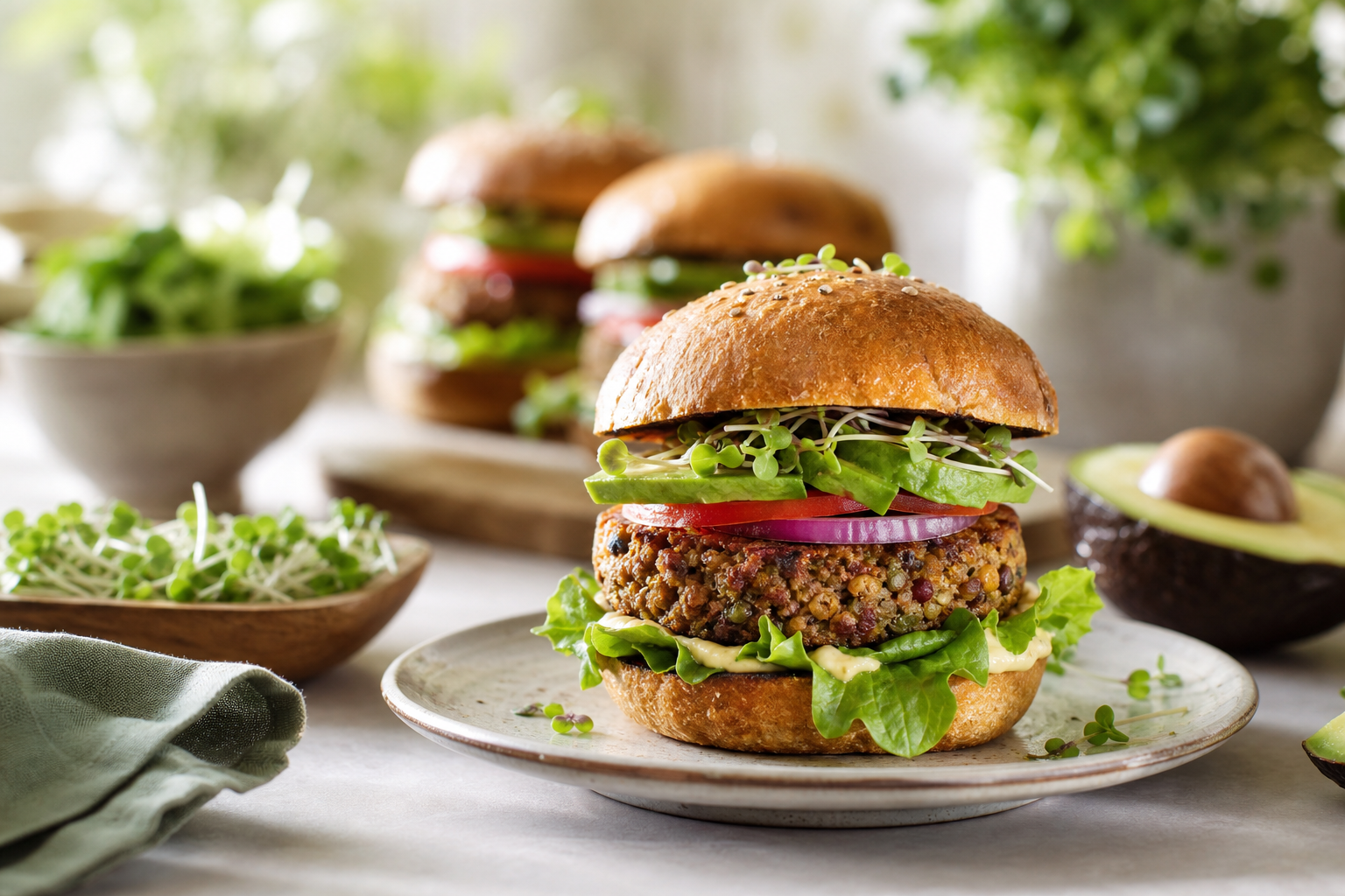 How can I make delicious plant-based burgers at home in 2026?