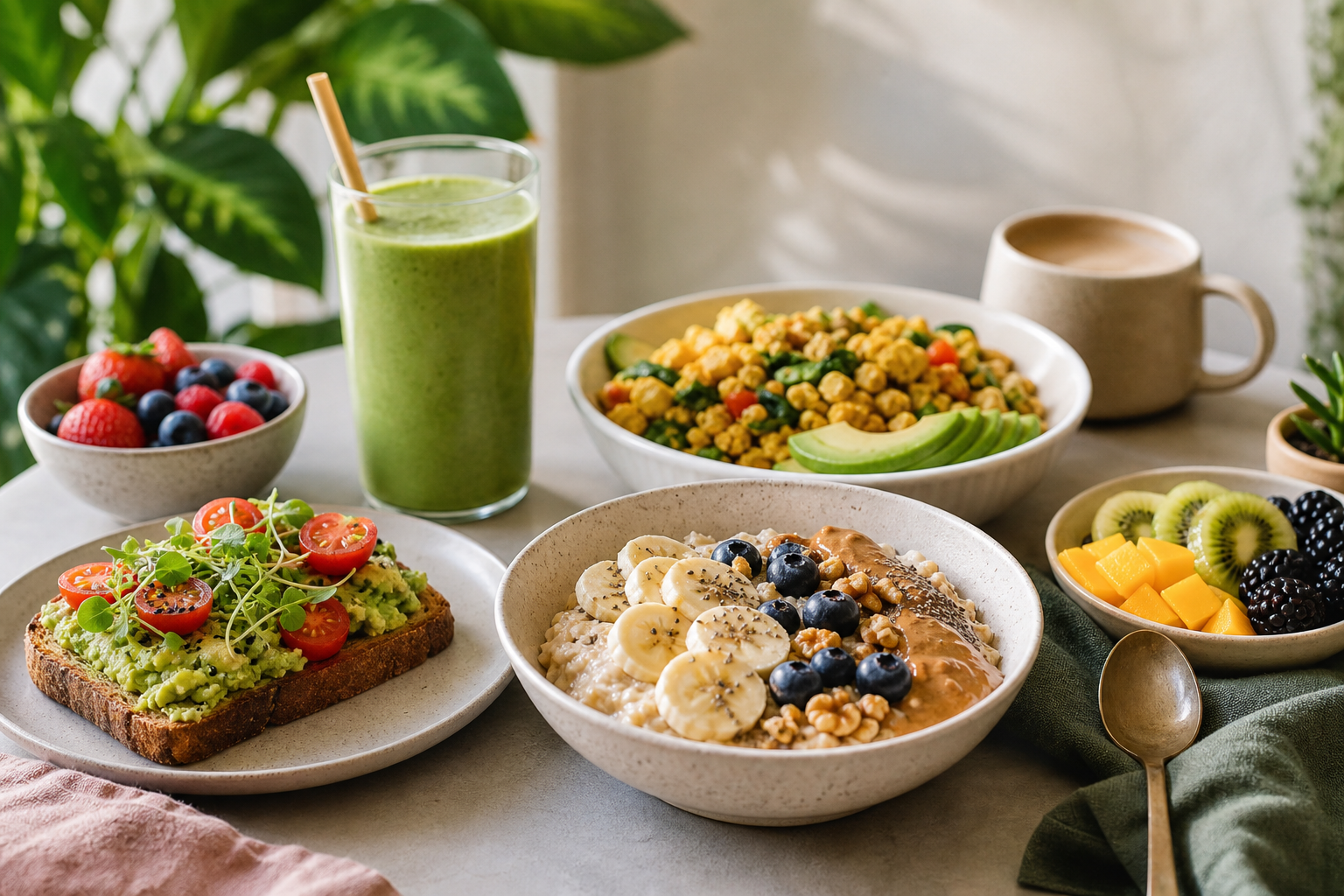 How can I make easy vegan breakfasts in 2025?