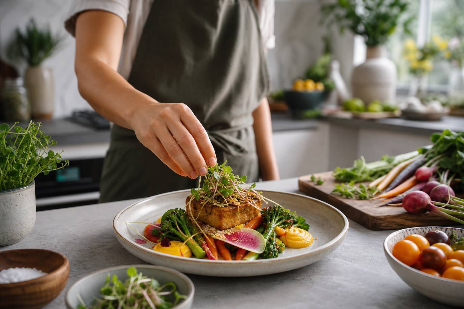 How can I make gourmet vegan dinners at home in 2025?