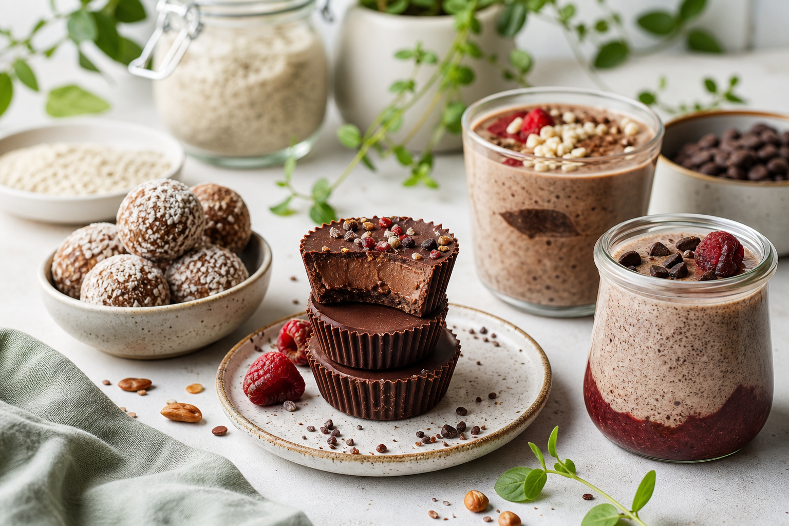 How can I make high protein vegan desserts in 2025?