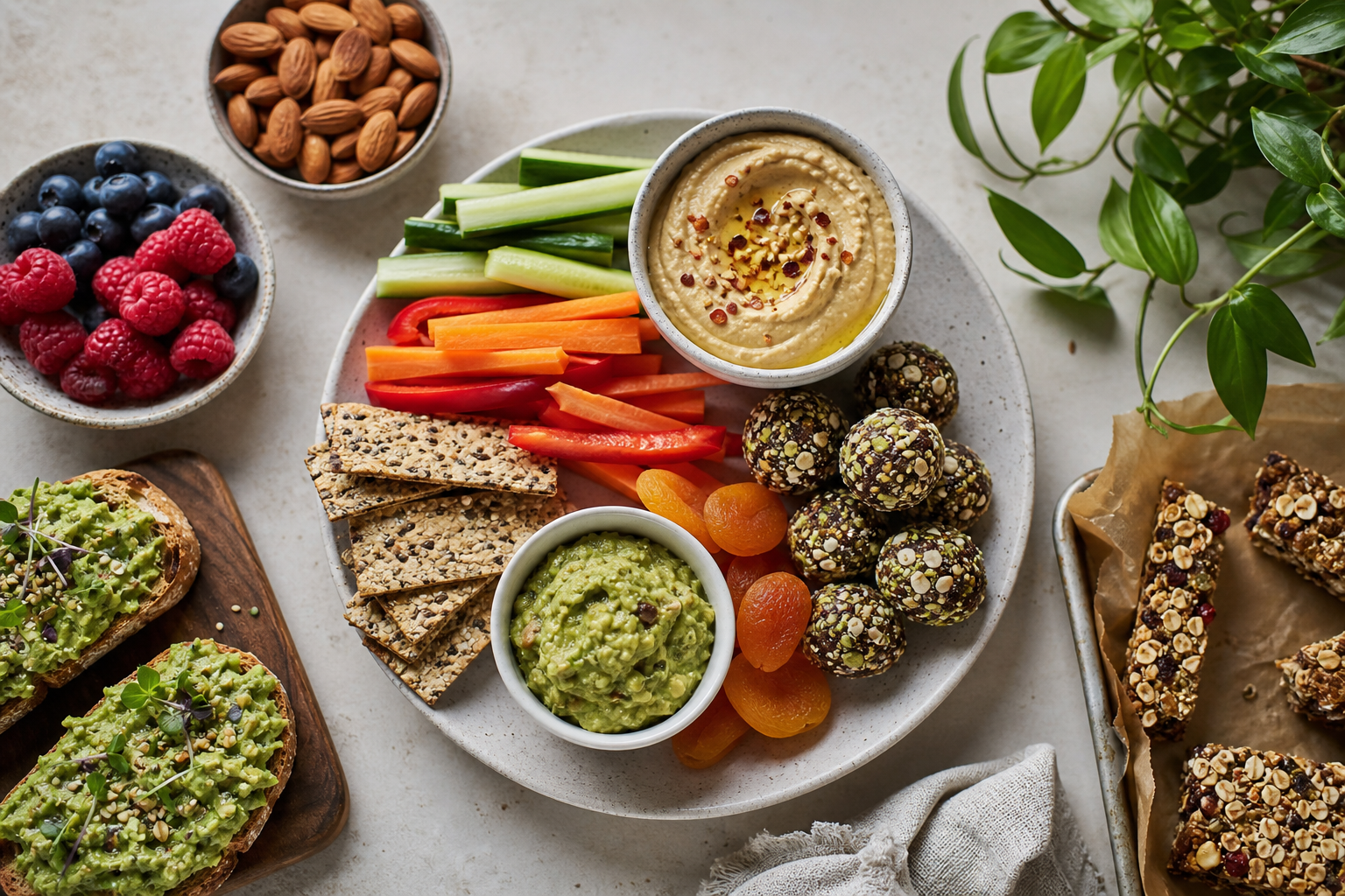 How can I make quick vegan snacks at home in 2025?